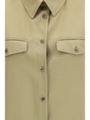 virgin wool overshirt