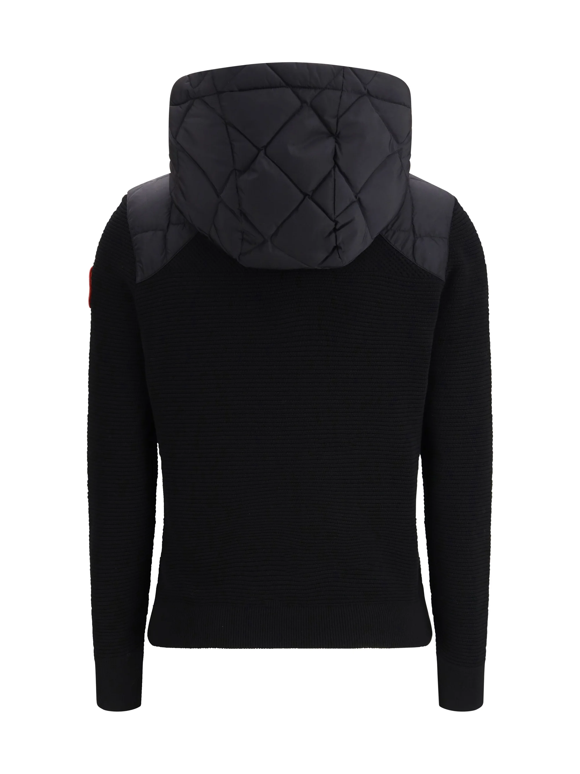 CANADA GOOSE S hybridge® quilted knit hooded down jacket 