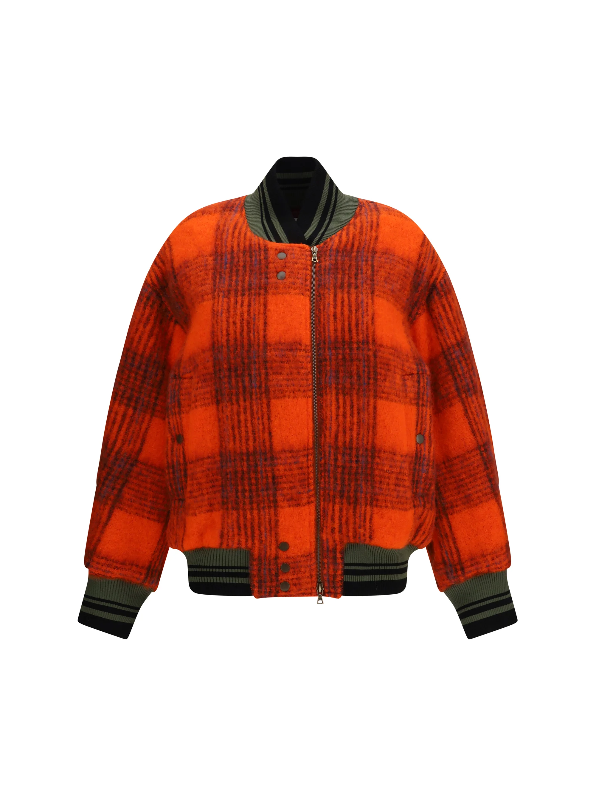 DRIES VAN NOTEN M oversized mohair-blend bomber jacket