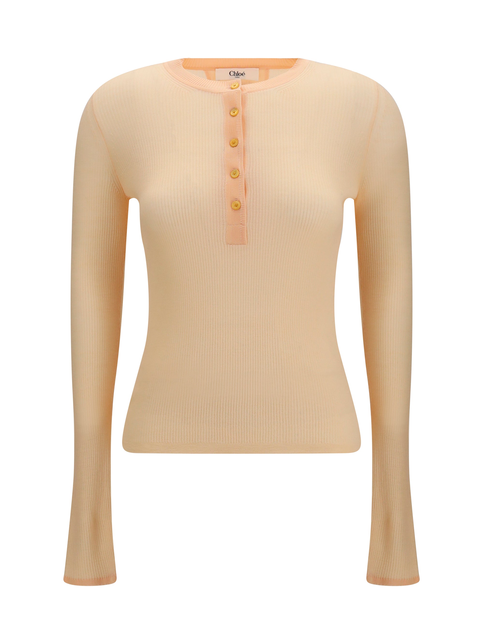 CHLOÉ M ribbed wool sweater