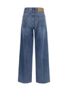 wide 5 pocket jeans