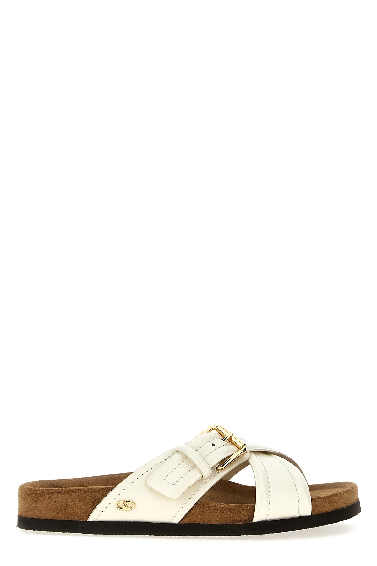 VALENTINO GARAVANI 39.5 leather slides