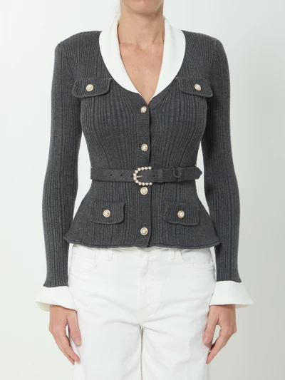 ribbed knit cargidan