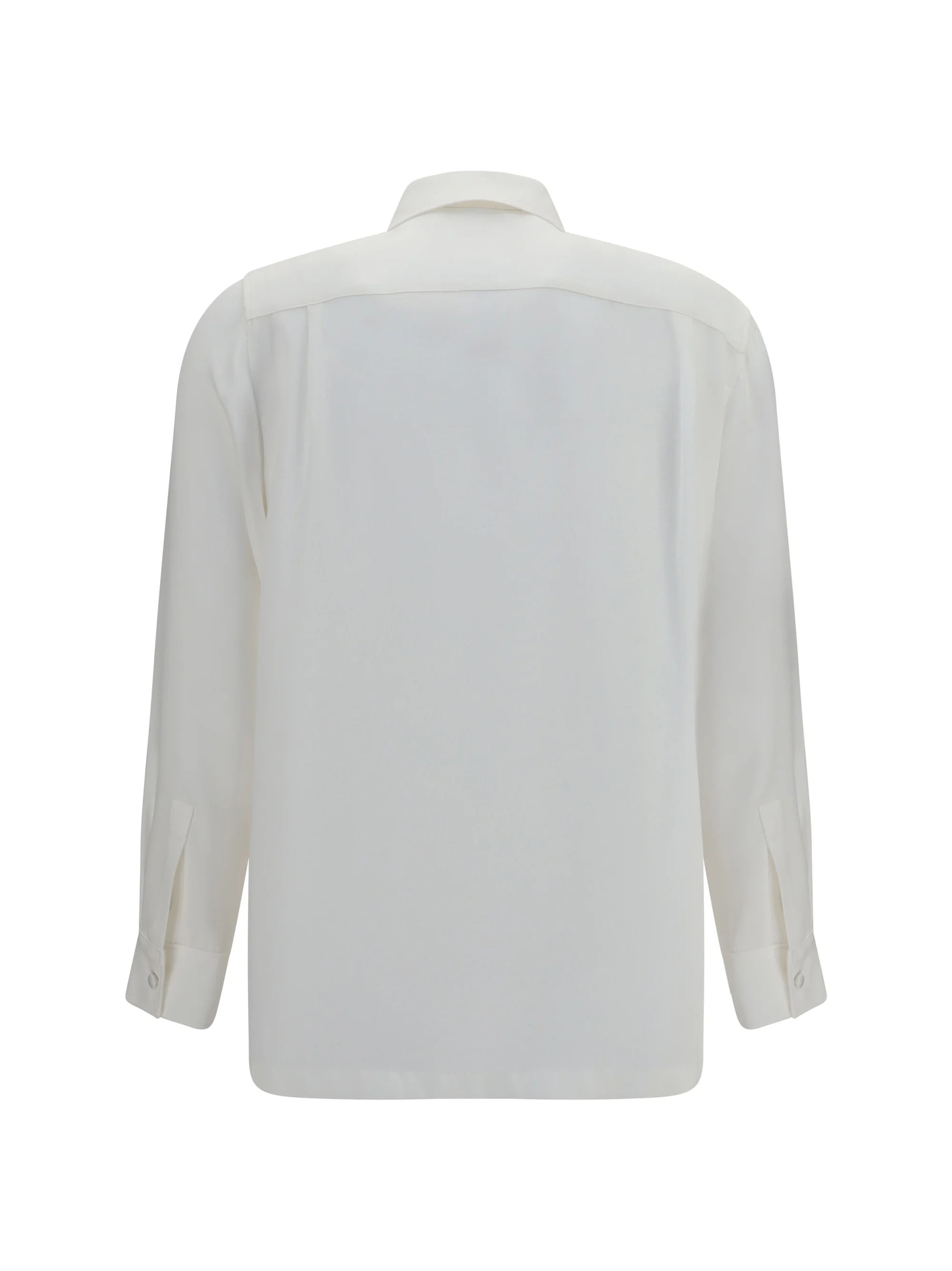 geranio crepe de chine shirt