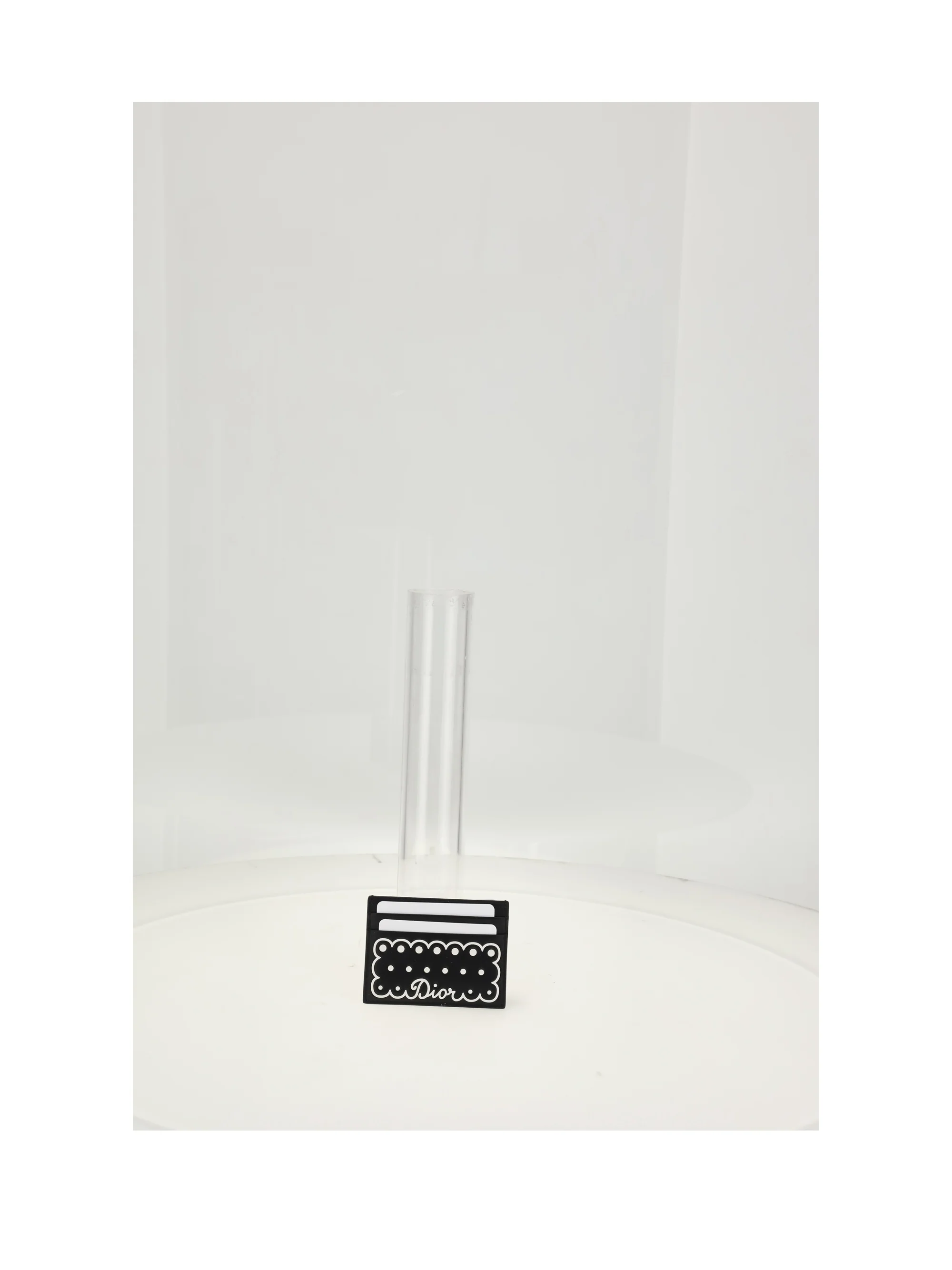 DIOR OS card holder polkadior