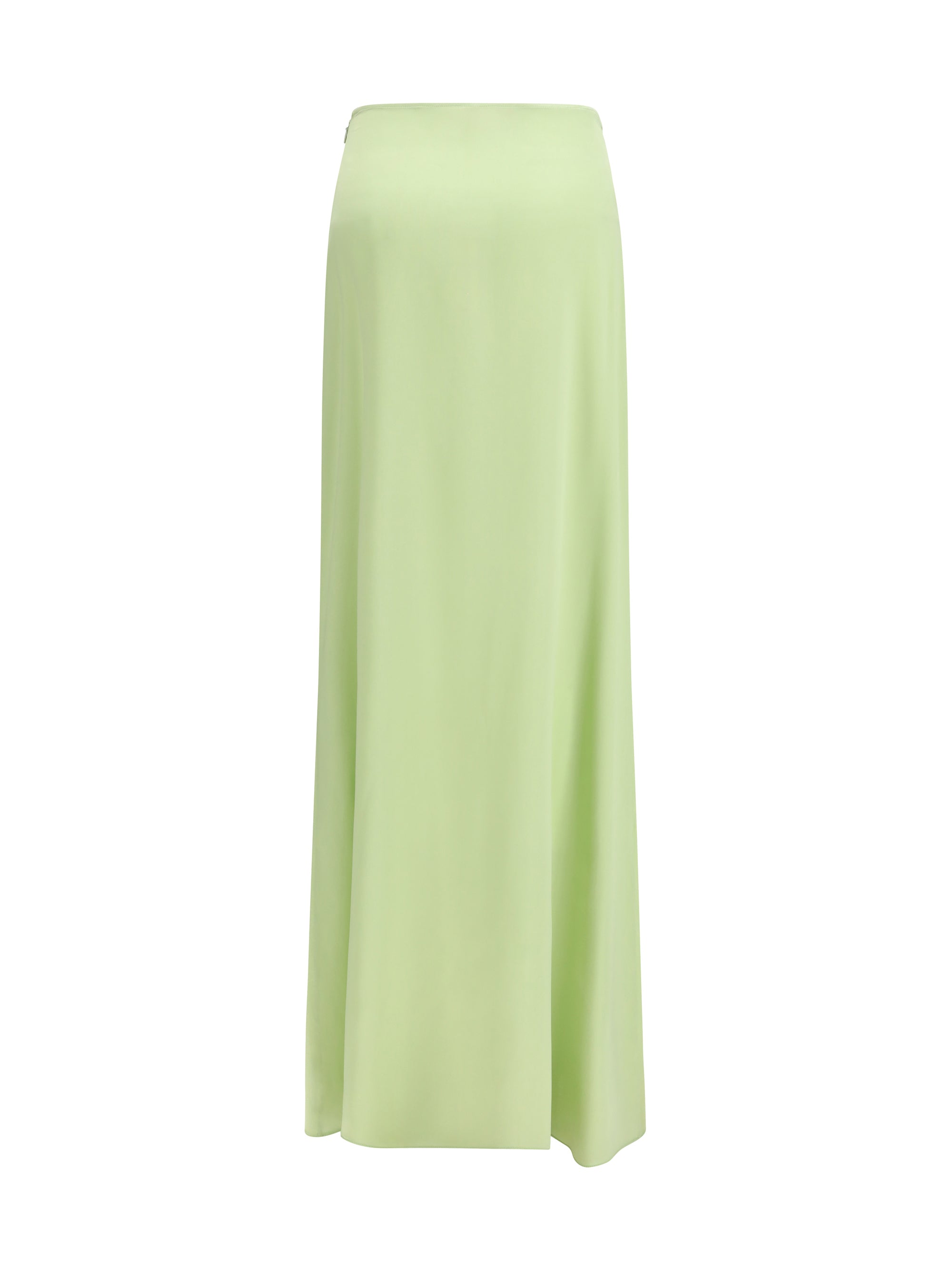 classic long silk skirt