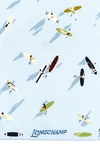 the longchamp en attendant la vague scarf stands out for its square shape and pu
