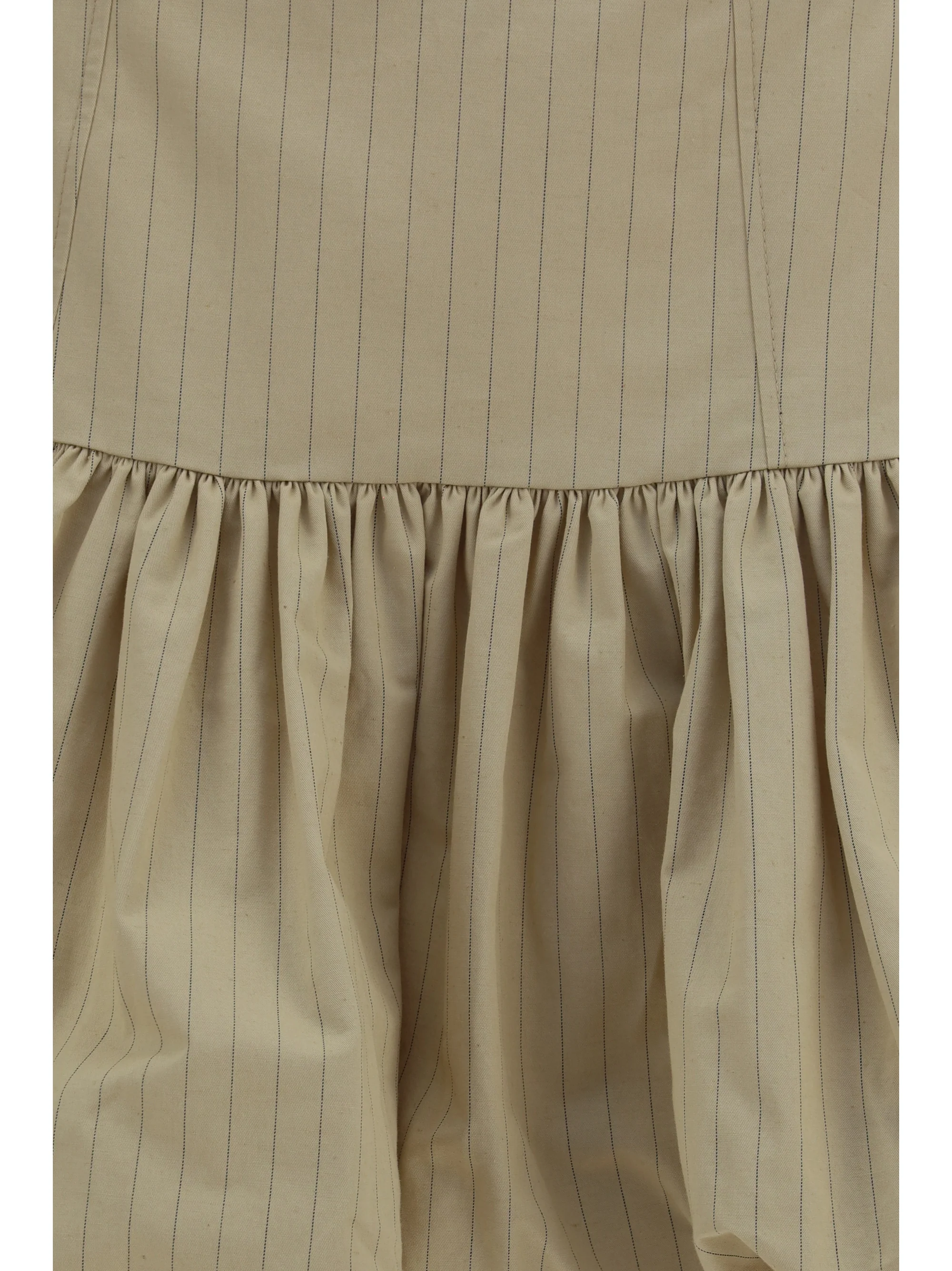 ruffled mini skirt