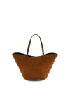 suede caro handbag