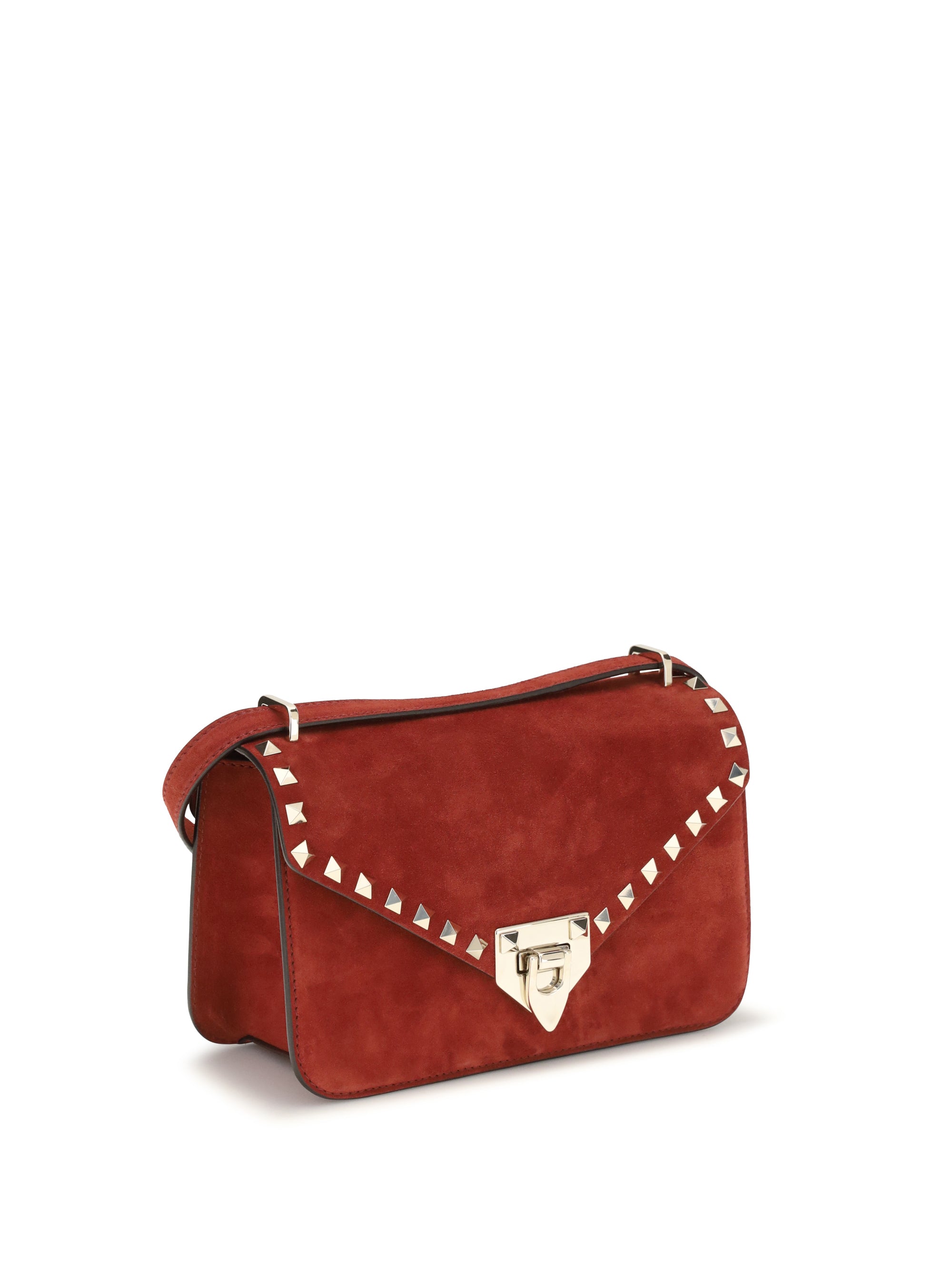 VALENTINO GARAVANI OS rockstud mini suede shoulder bag