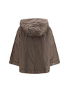 hooded added jacket