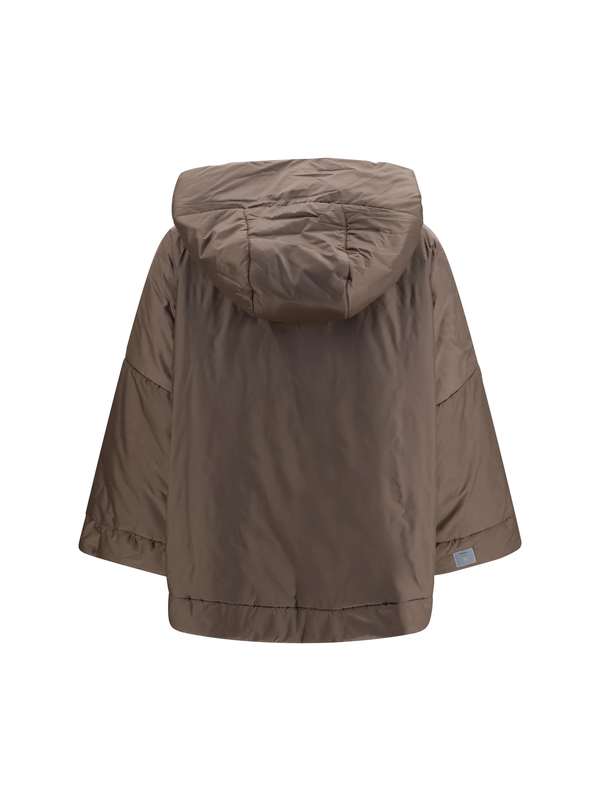 hooded added jacket