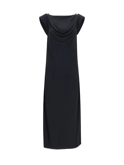 viscose crêpe jersey dress