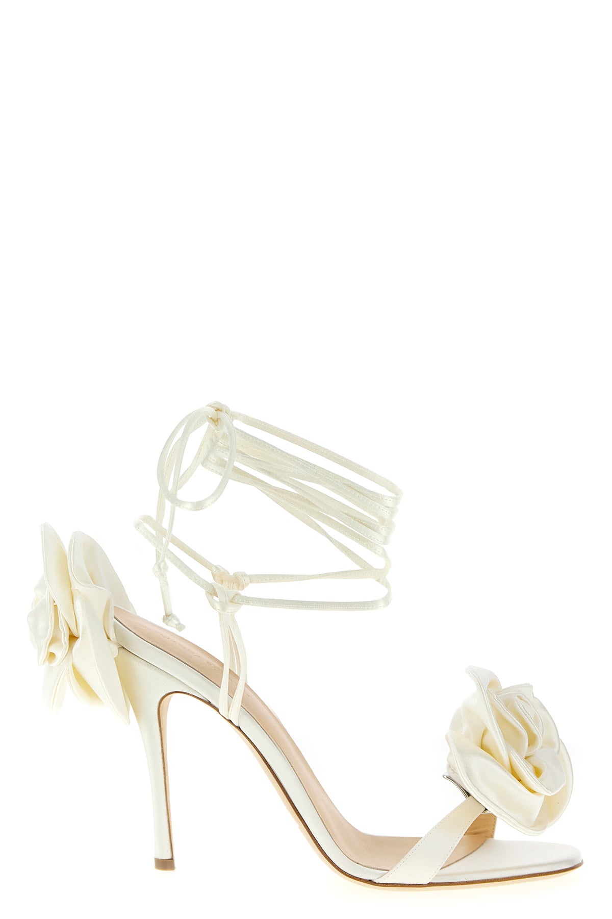 MAGDA BUTRYM 40 re23 flower silk sandals