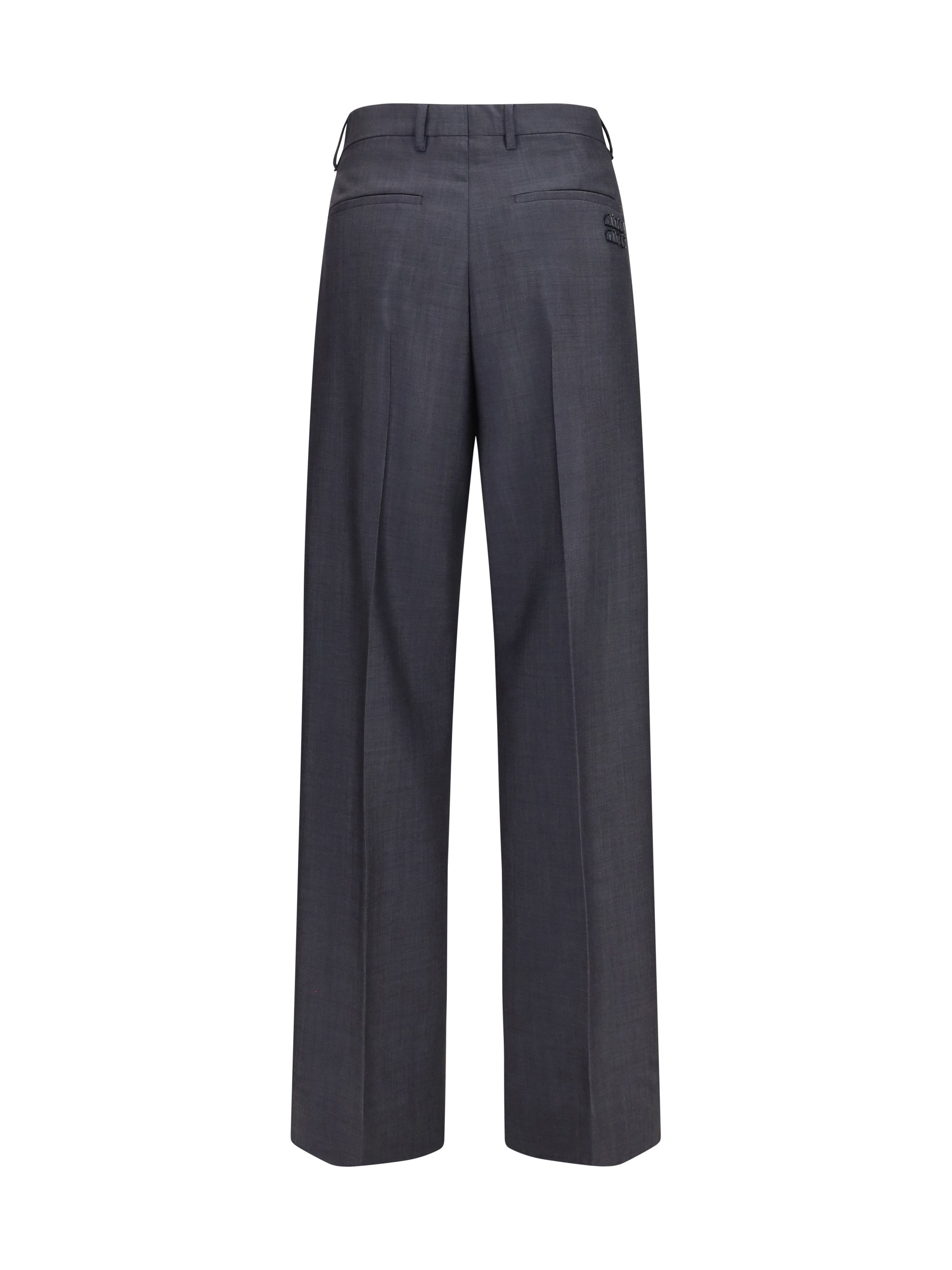 kid mohair pants