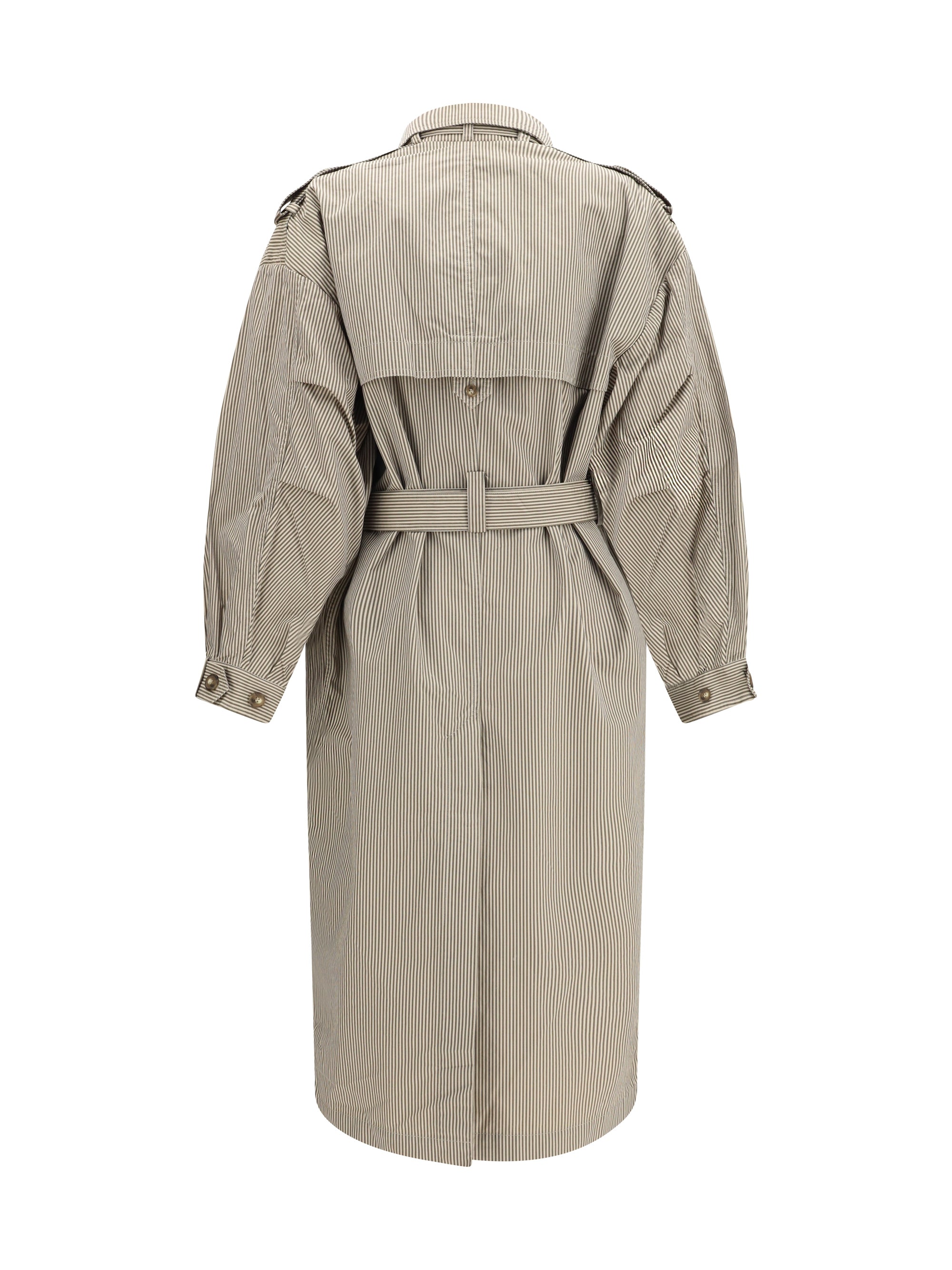 MARANT ETOILE 34 chilma striped coat