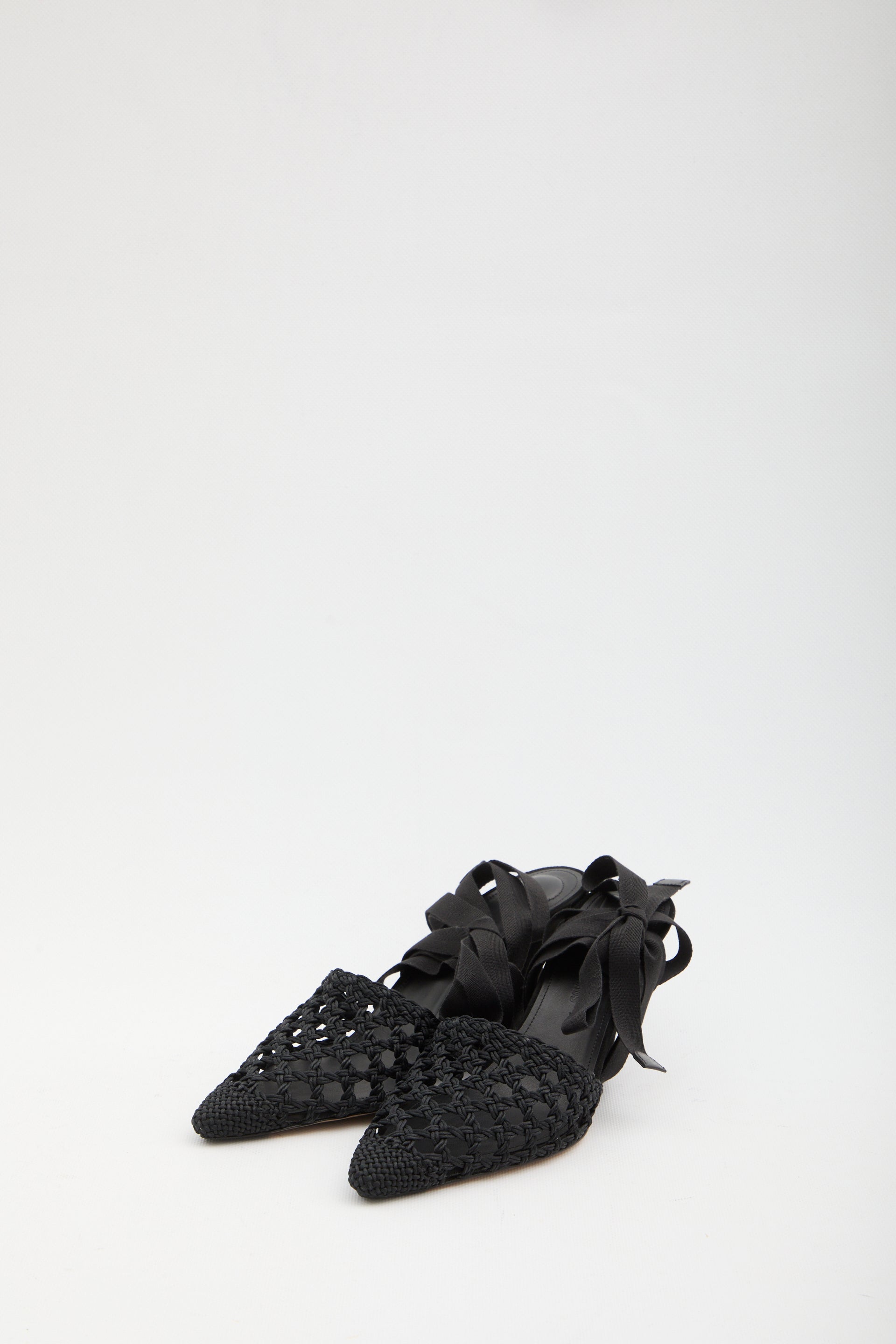 JACQUEMUS 36 high espadrille sandals 