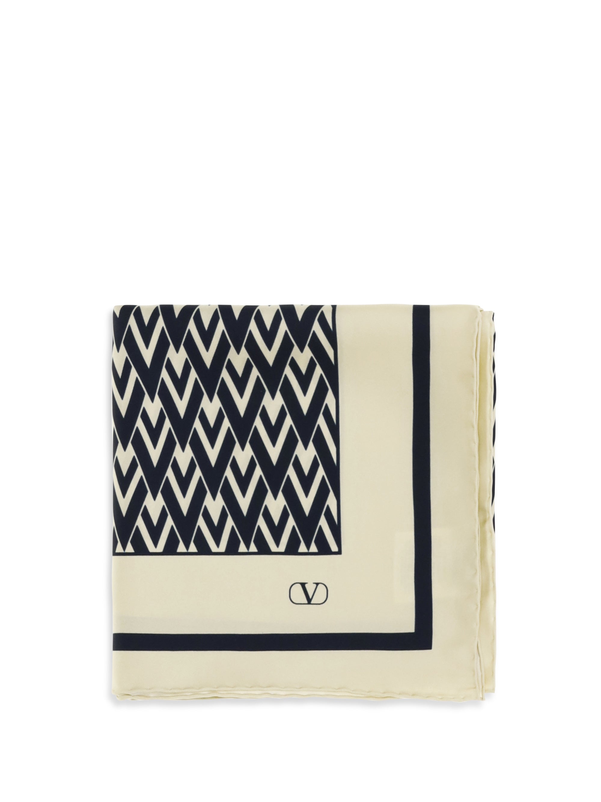 VALENTINO GARAVANI OS toute la v silk scarf