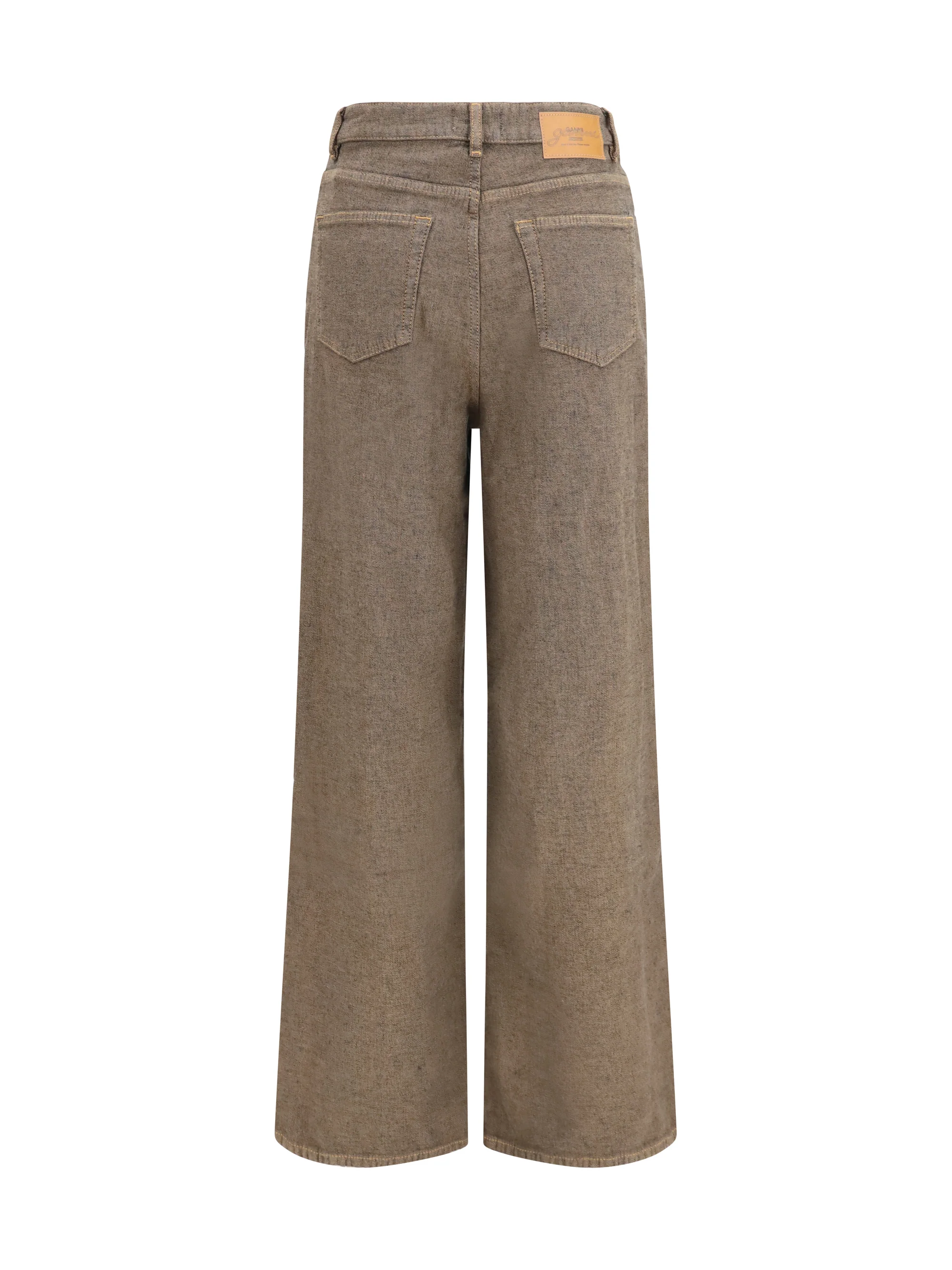 GANNI 25 lari neppy denim jeans