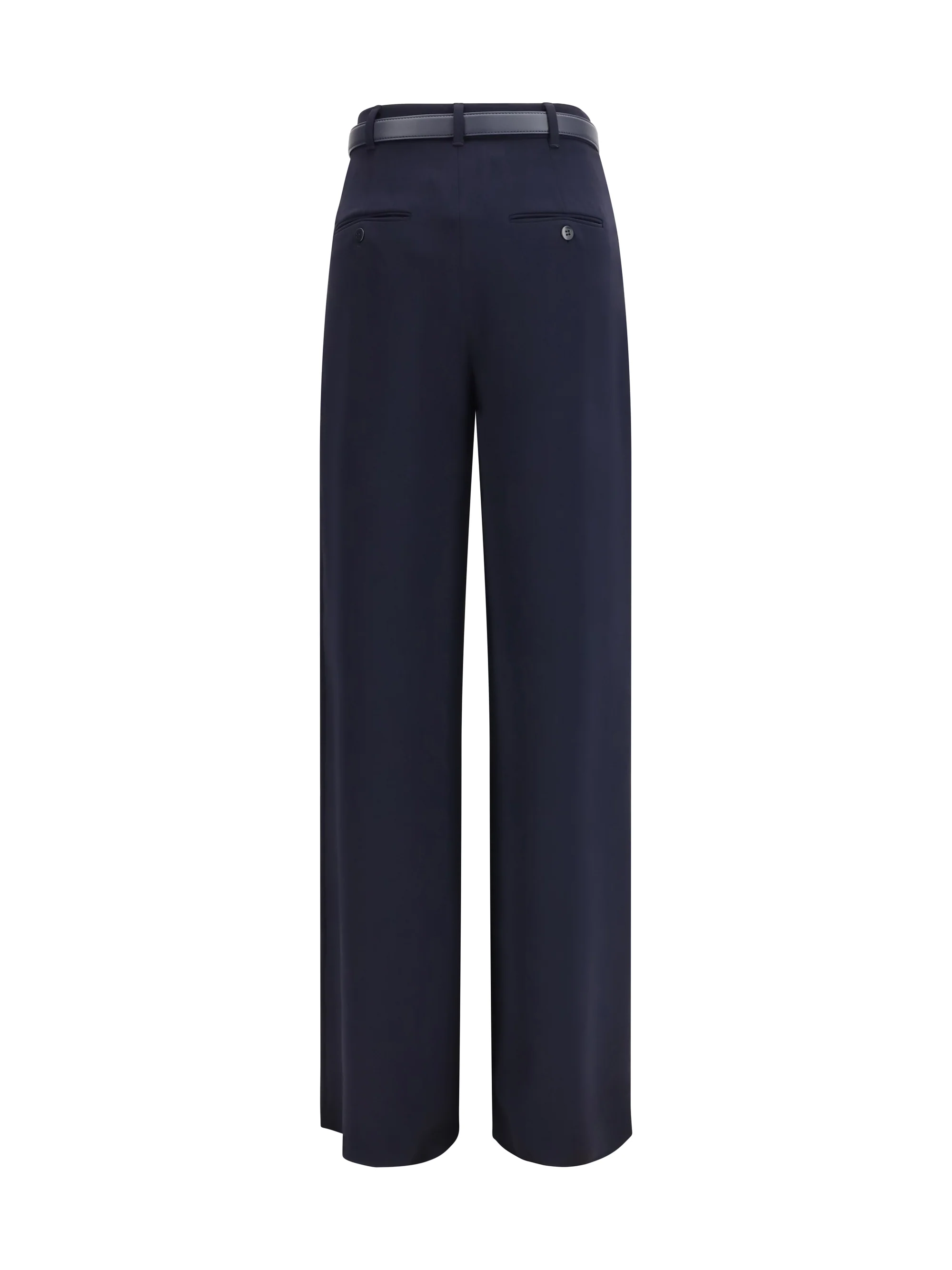 MAX MARA STUDIO 42 elegant pants with belt