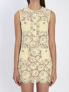 fine lace mini dress