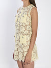 fine lace mini dress