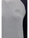 bicolor crewneck sweatshirt