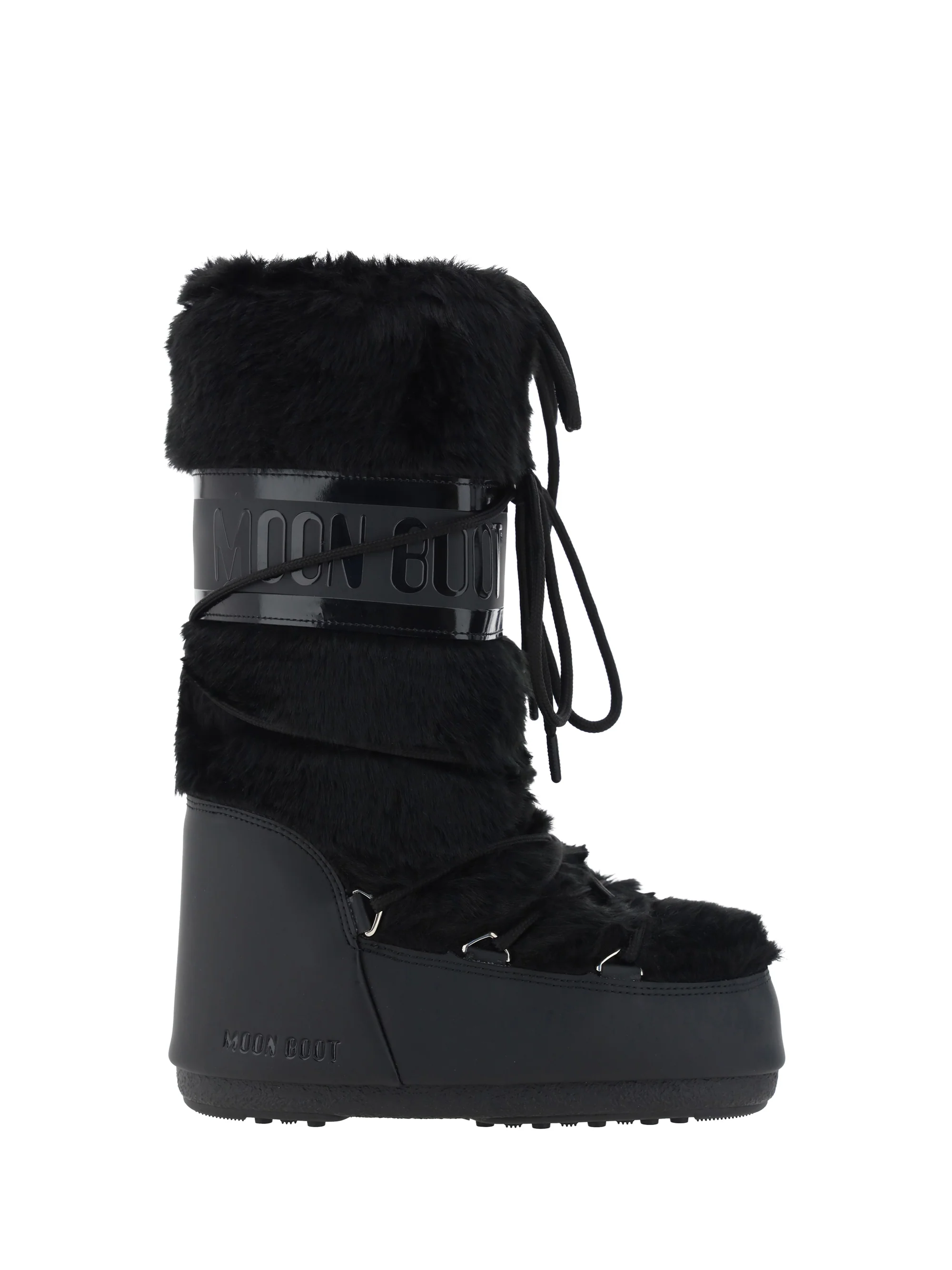 icon faux fur boots