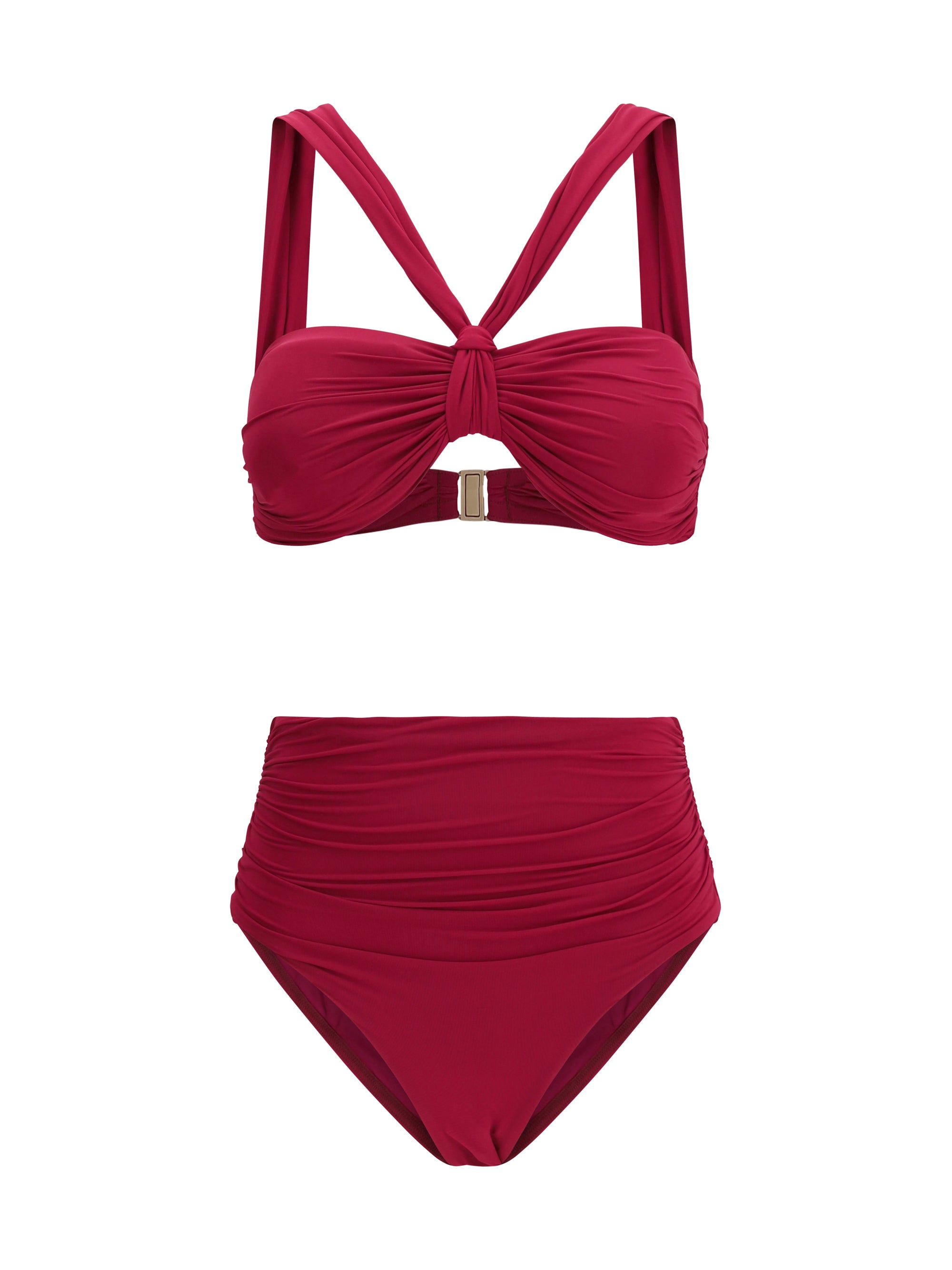 ZIMMERMANN 1 daylight knot detail bikini 