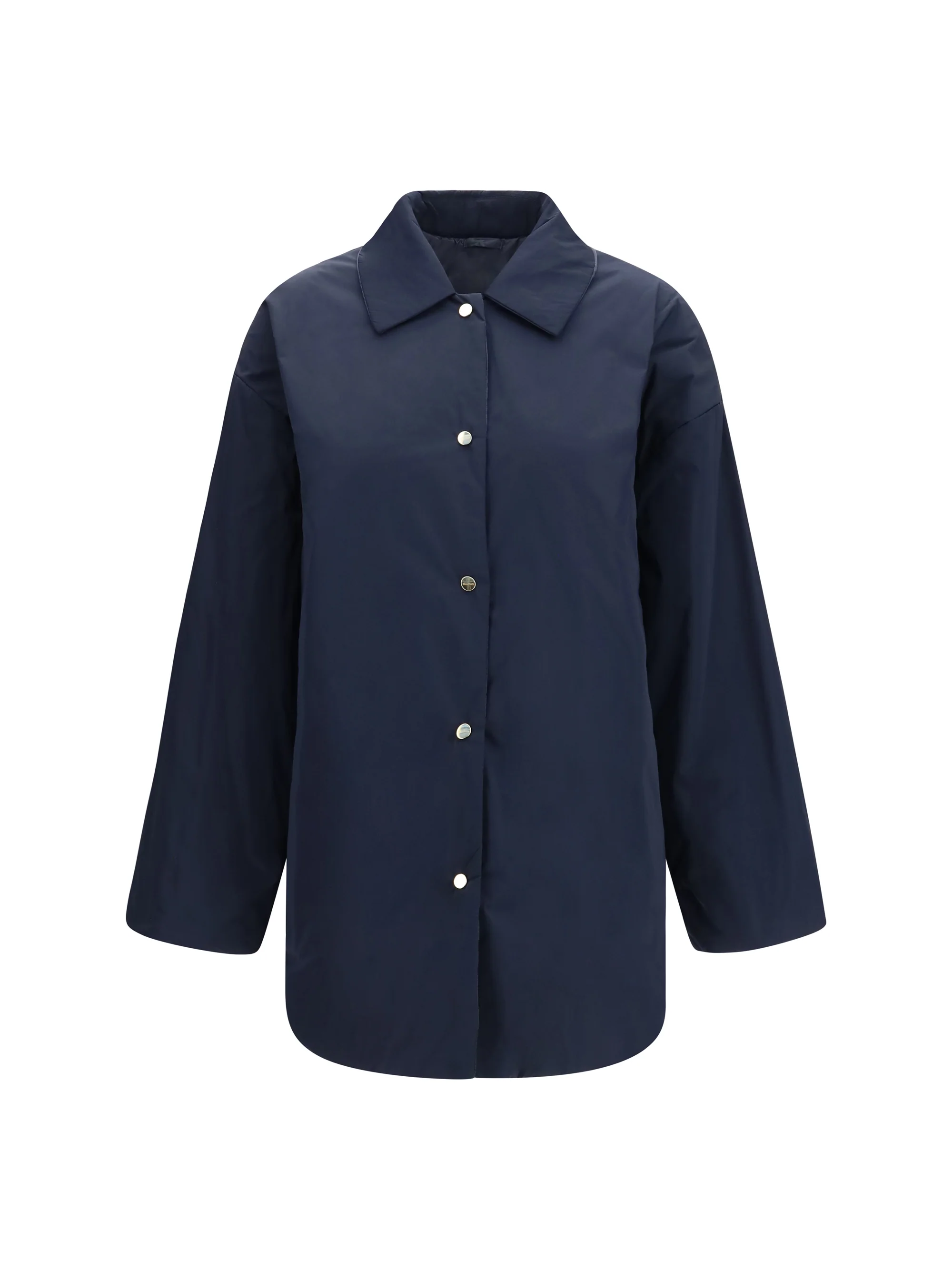 MAX MARA THE CUBE 38 reversible padded jacket in radzmir and water repellent canvas