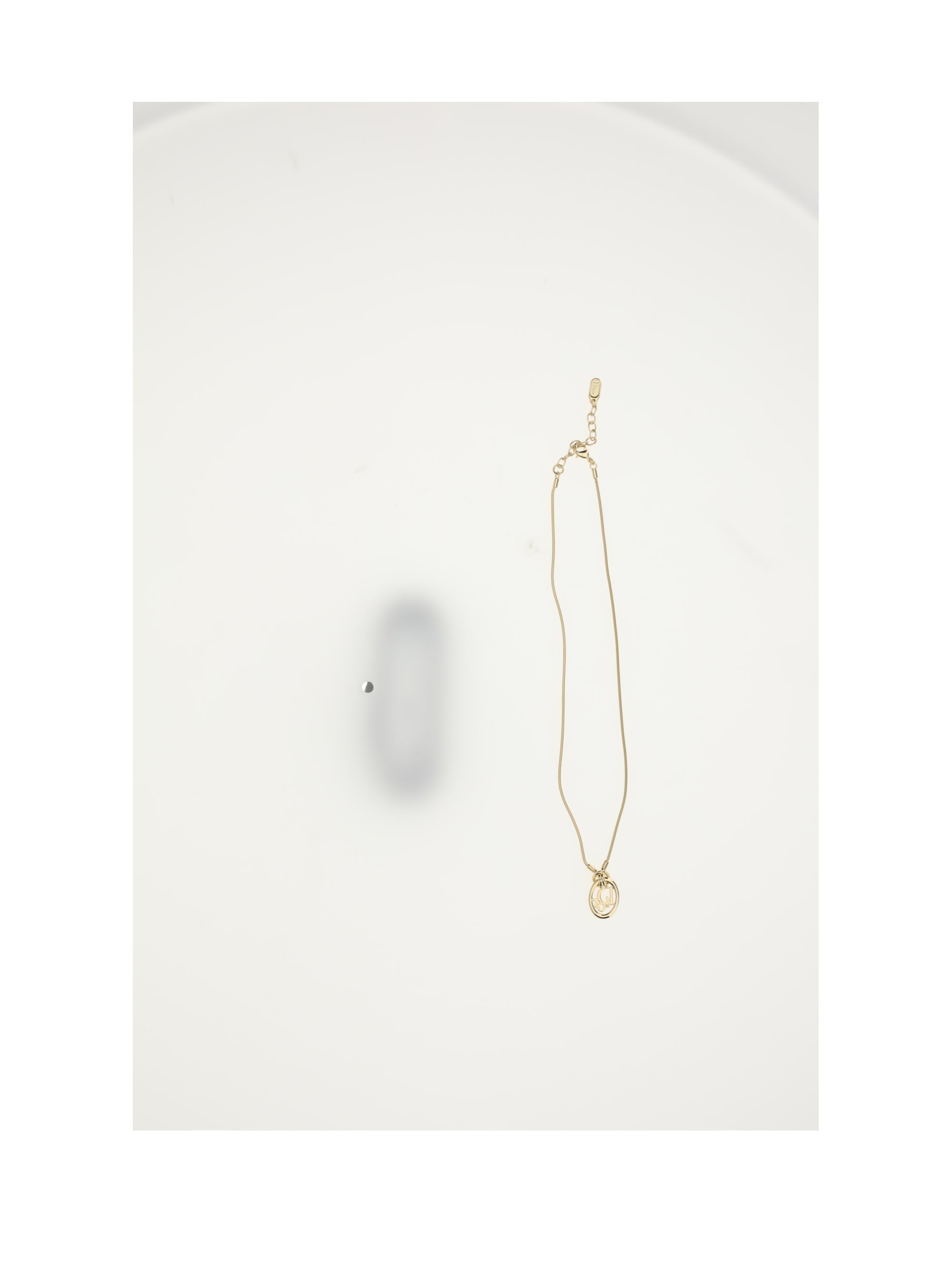 DIOR OS dior oblique neacklace crystals