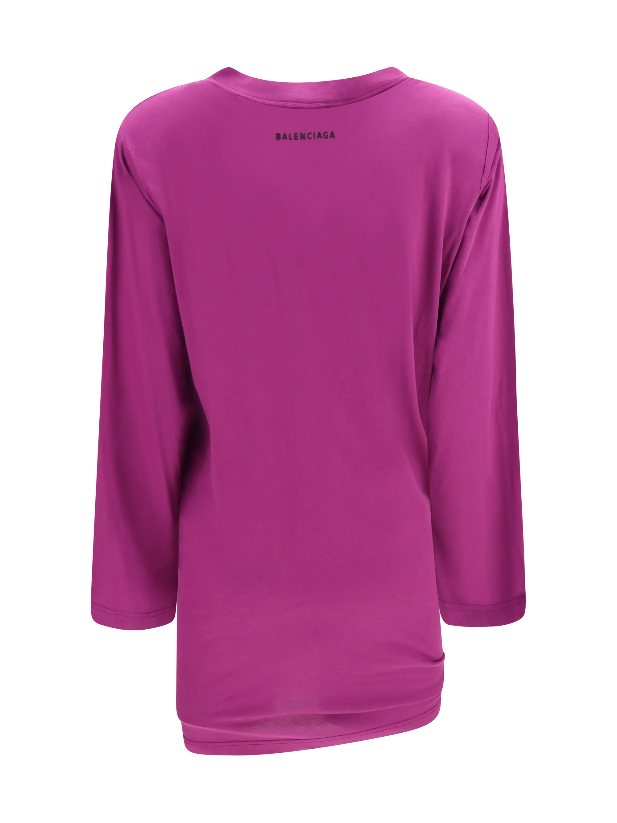 BALENCIAGA M asymmetric long-sleeve t-shirt