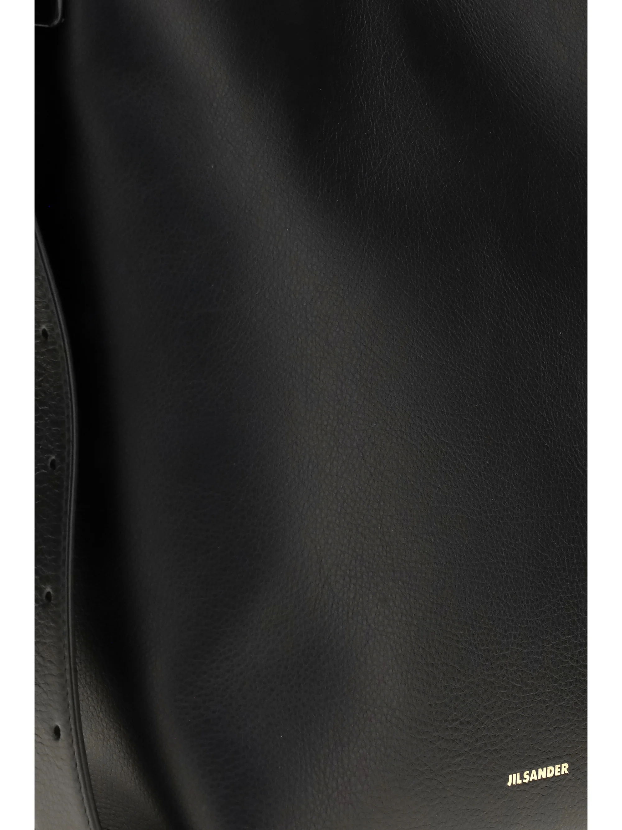 cannolo leather shoulder bag