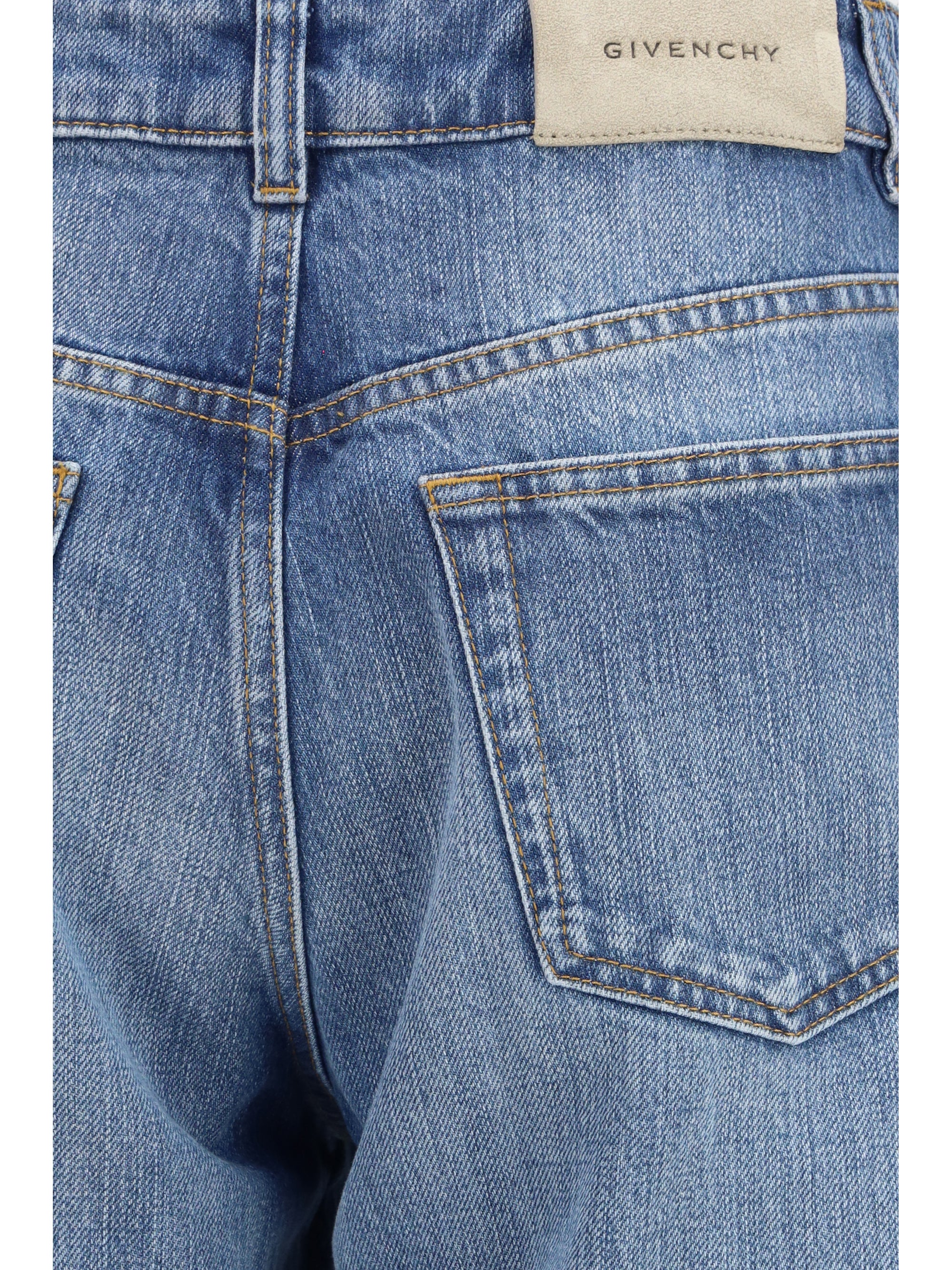 dégradé turn-up jeans