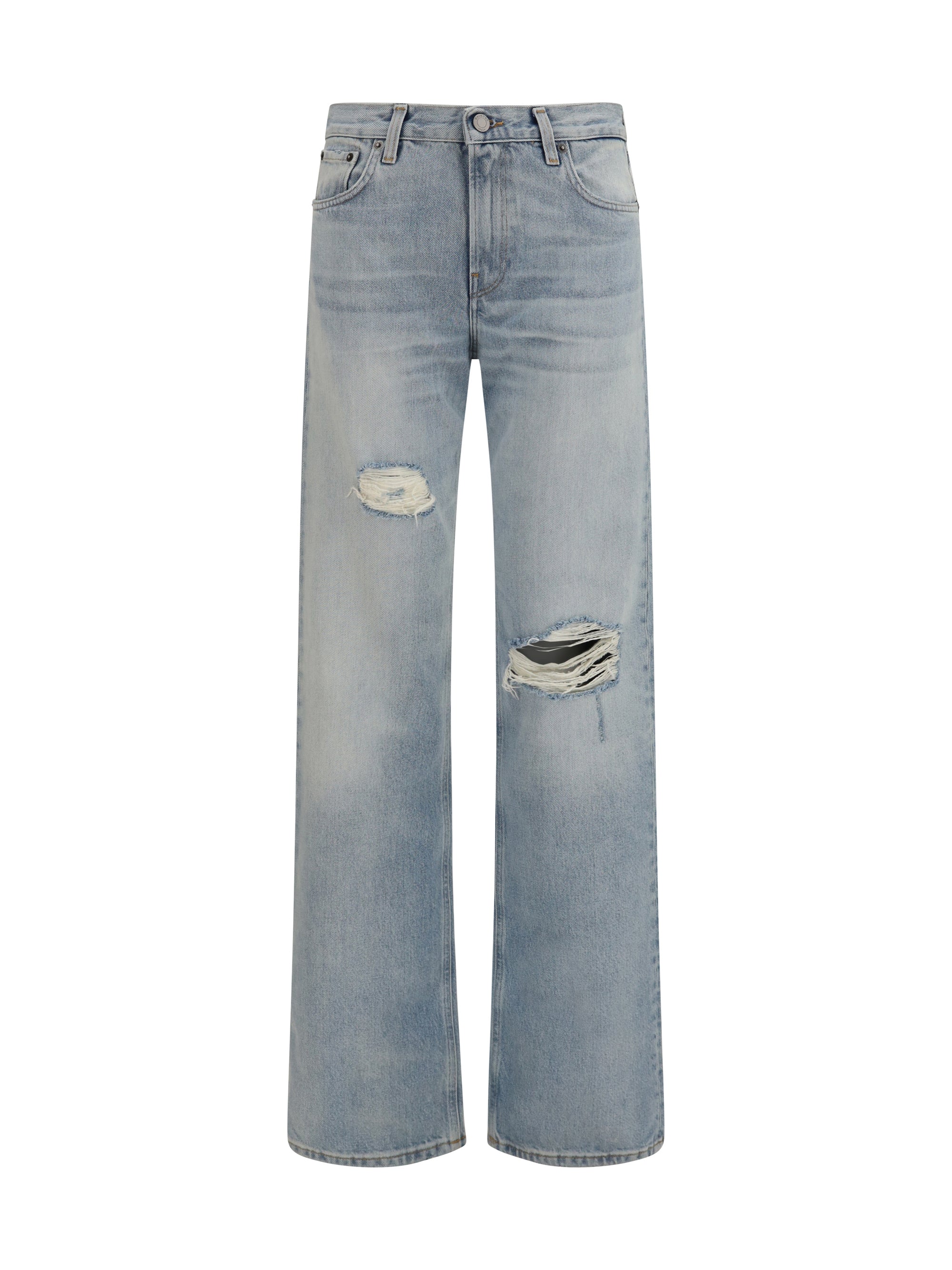 HAIKURE 24 star marfa straight-leg jeans with a distressed finish