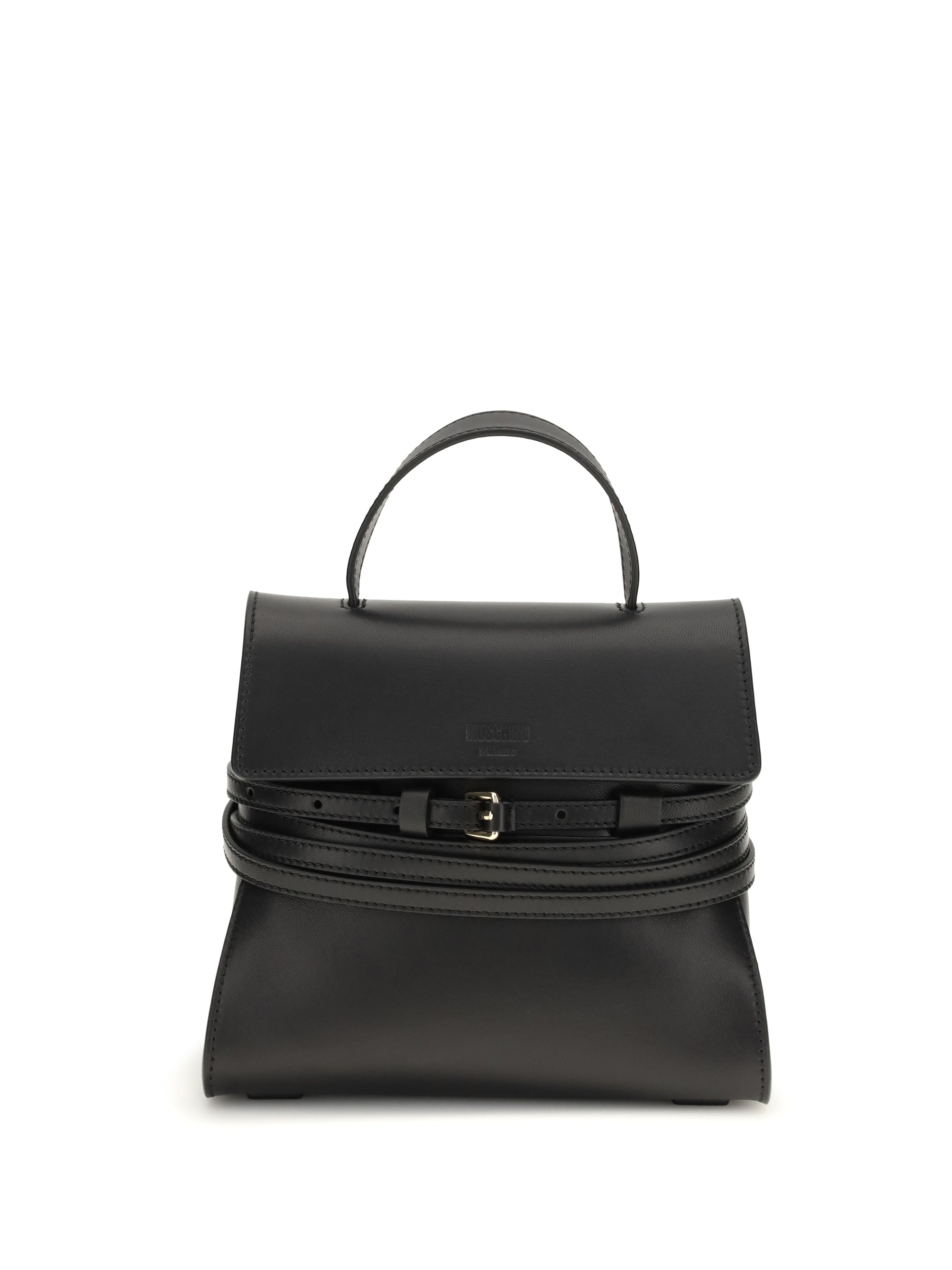 MOSCHINO OS tie me handbag