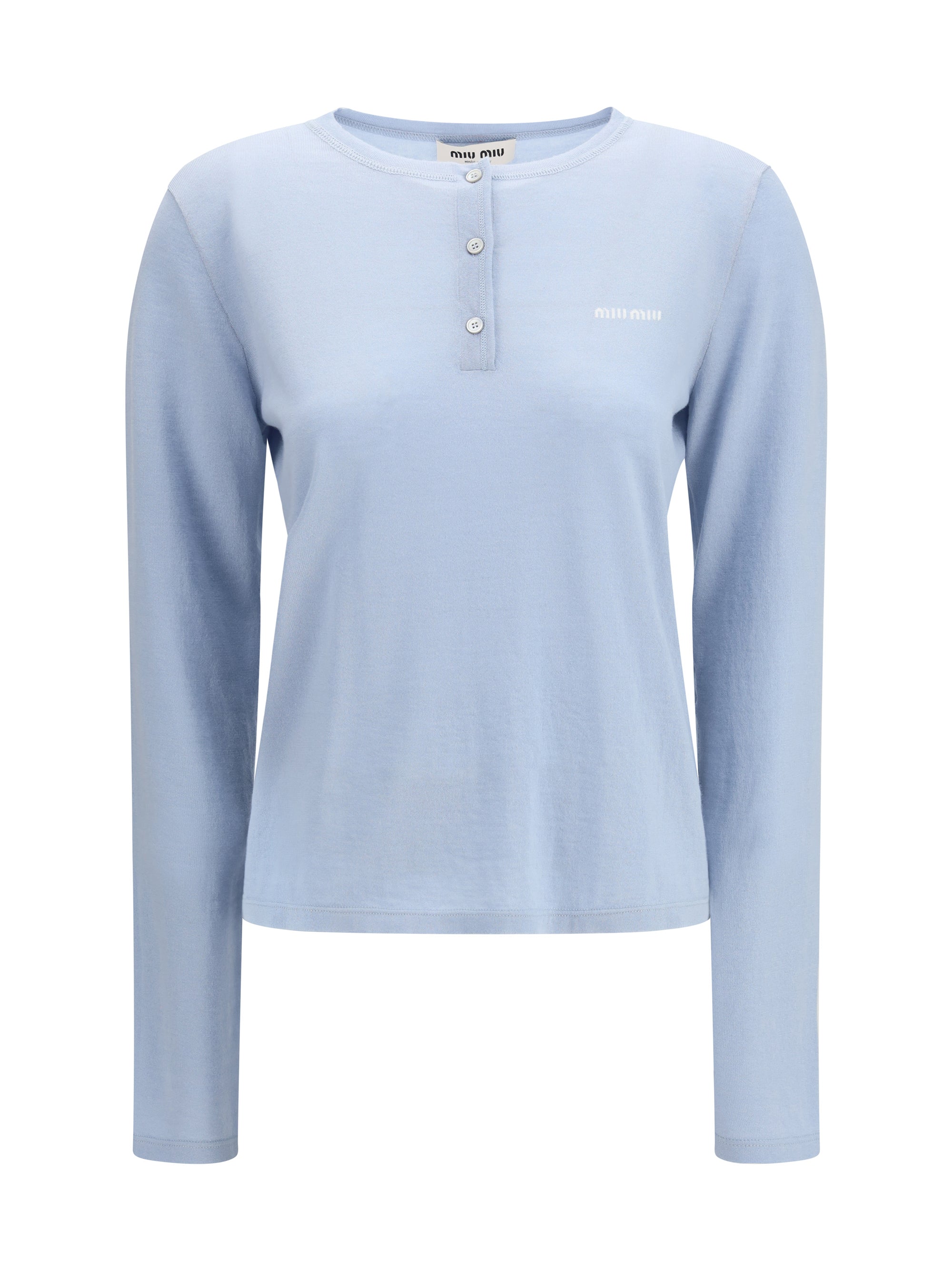 cashmere henley t-shirt
