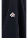 padded wool blend cape