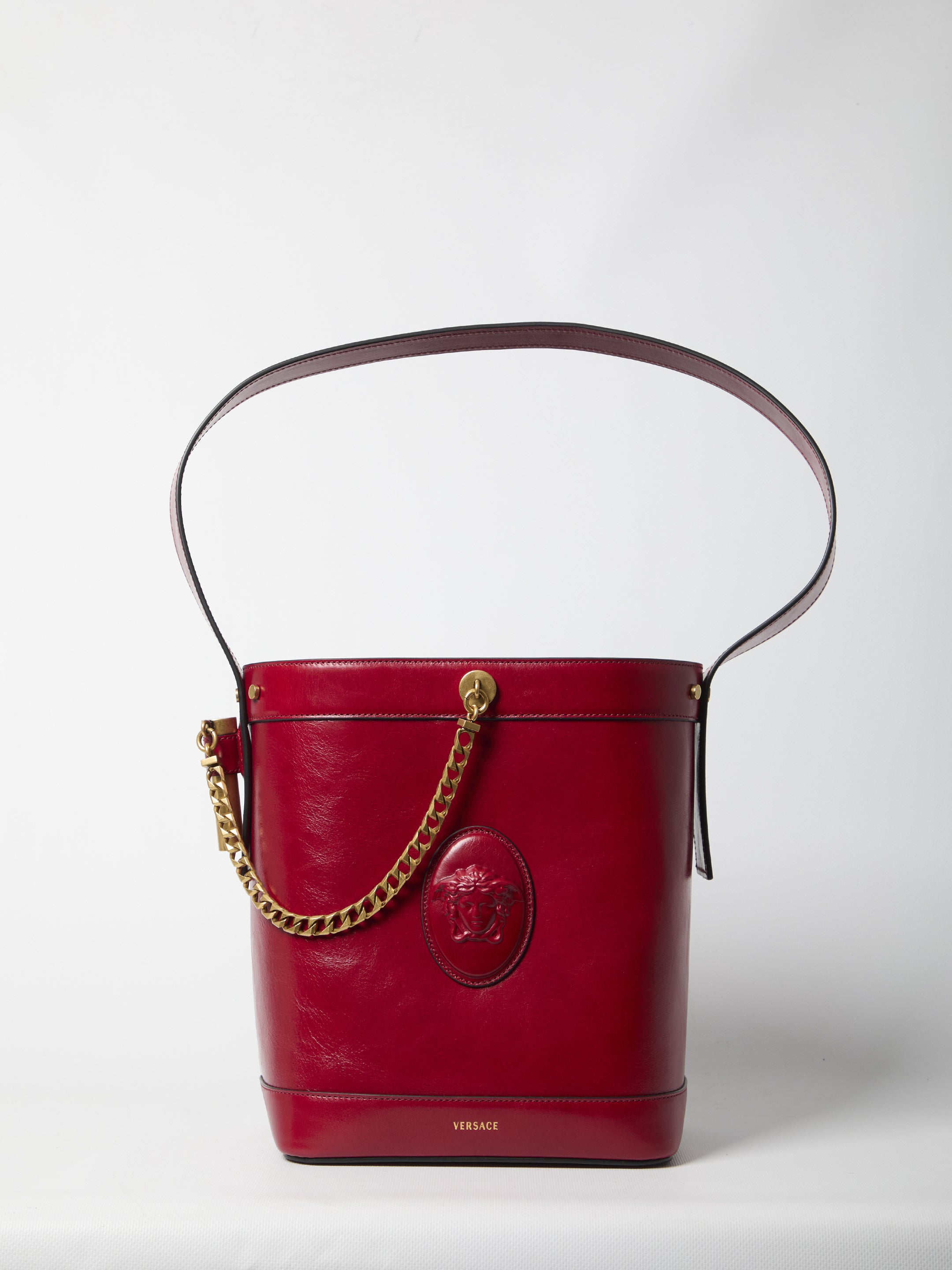 VERSACE OS medusa bucket bag
