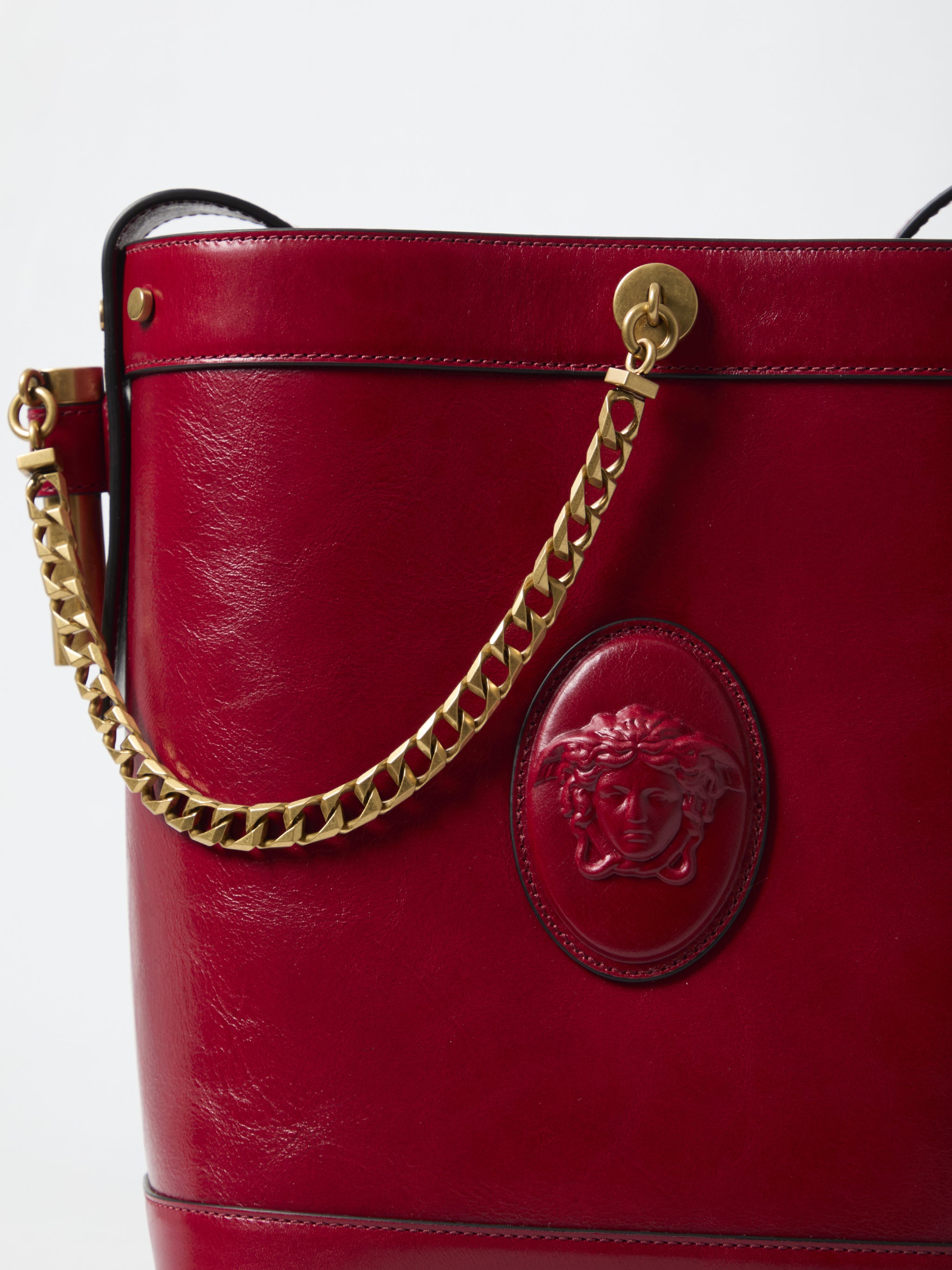 medusa bucket bag