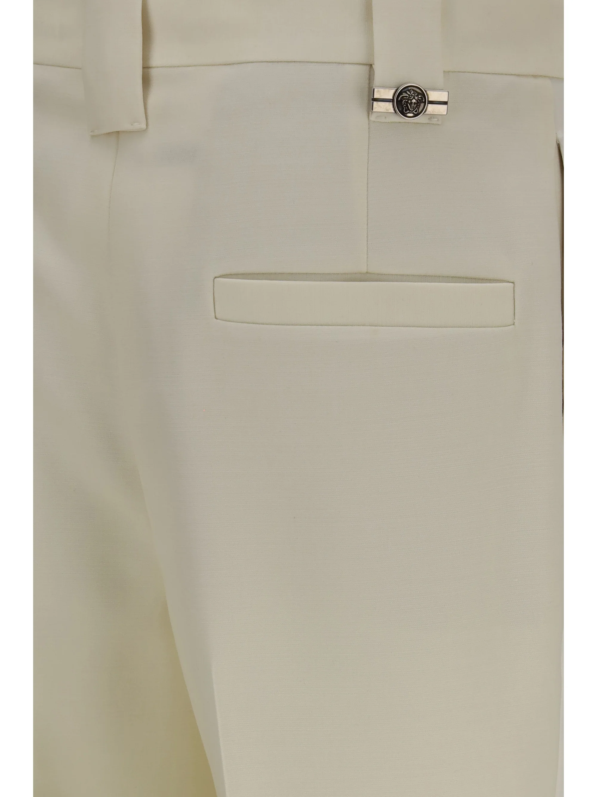 stretch wool pants