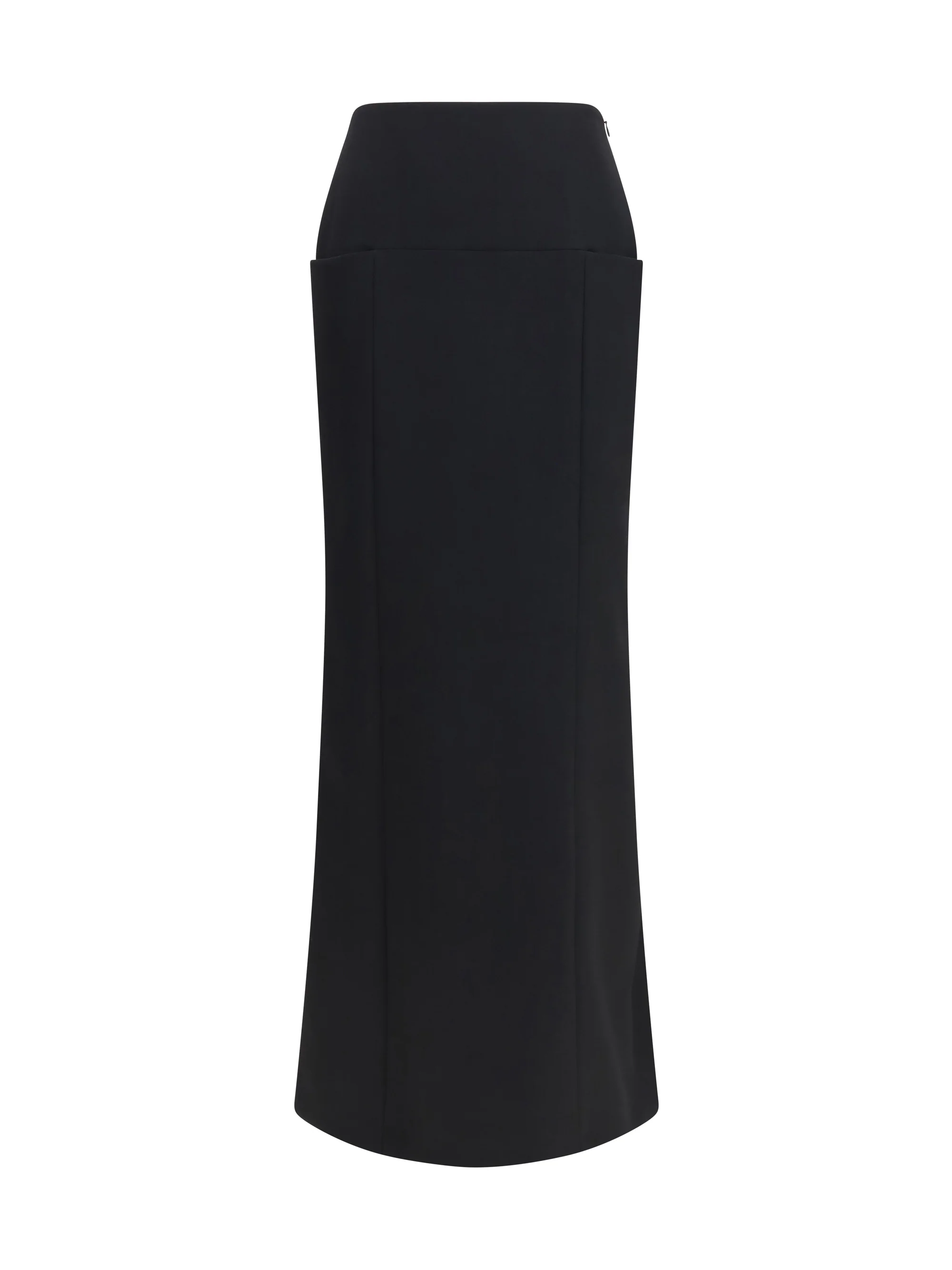 ALAIA 38 wool column skirt