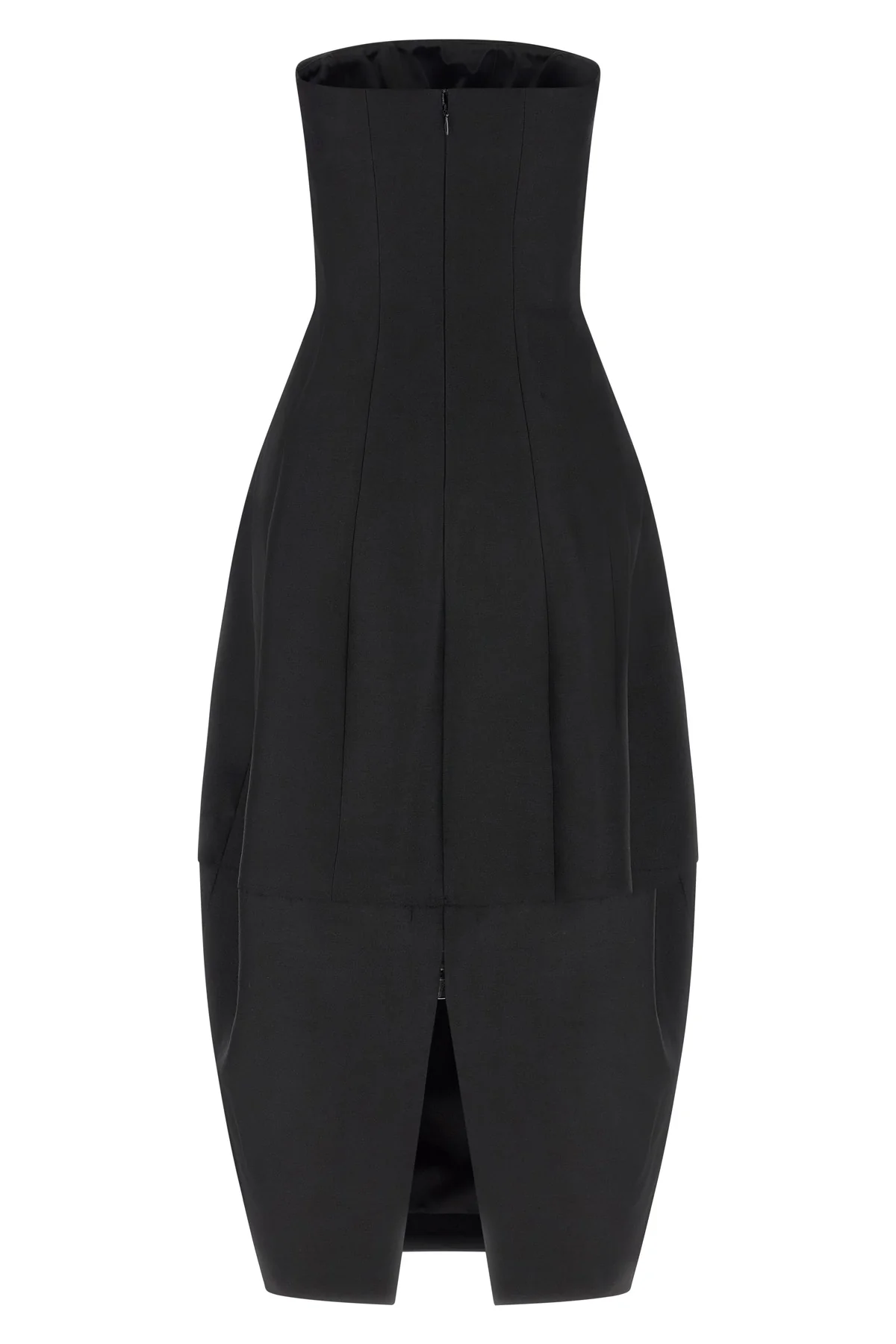 KHAITE 4 the long khaite stela dress defines a new architectural proportion through its