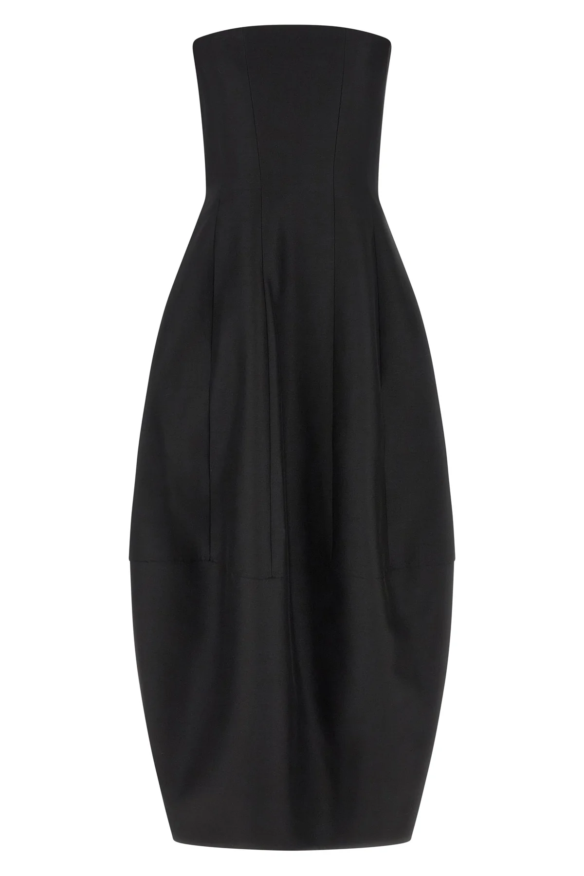KHAITE 4 the long khaite stela dress defines a new architectural proportion through its