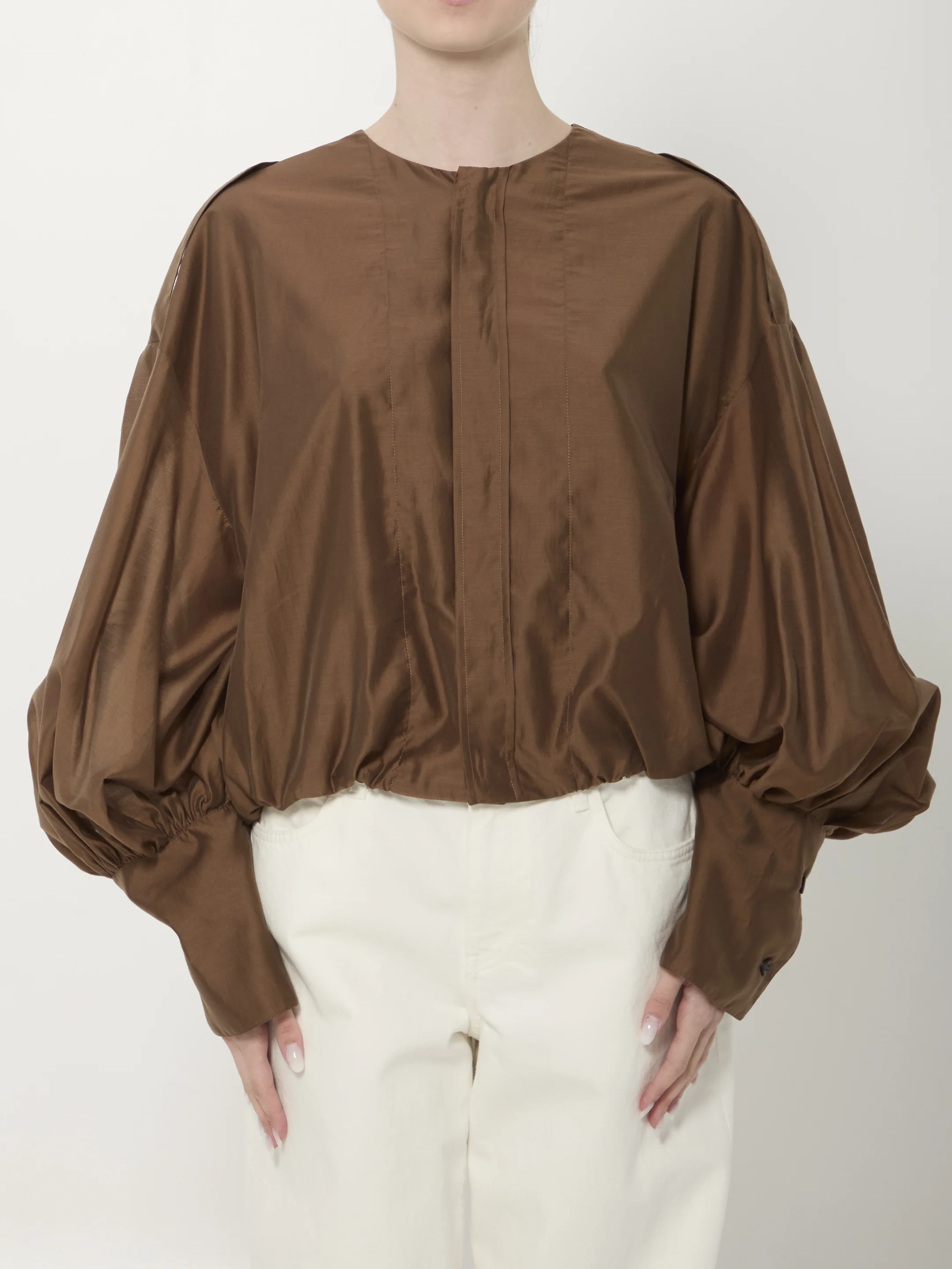 THE LATEST  S diana lightweight muslin shirt
