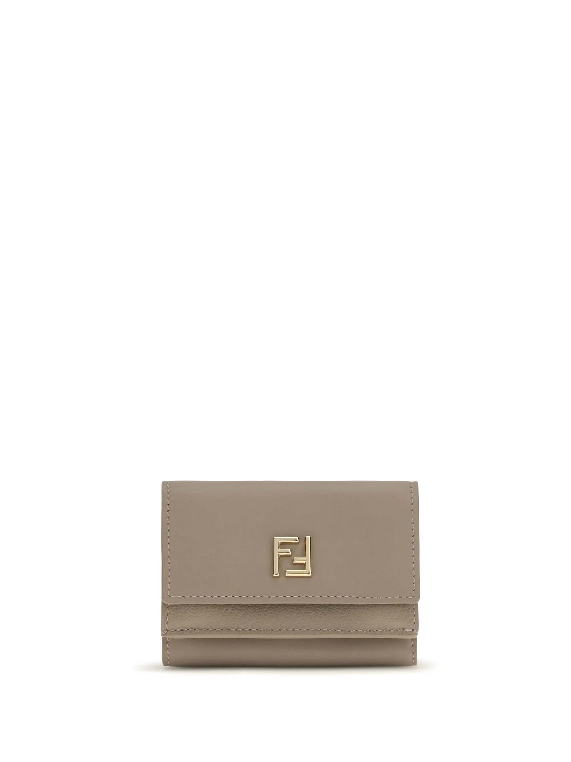 ff mini trifold leather wallet