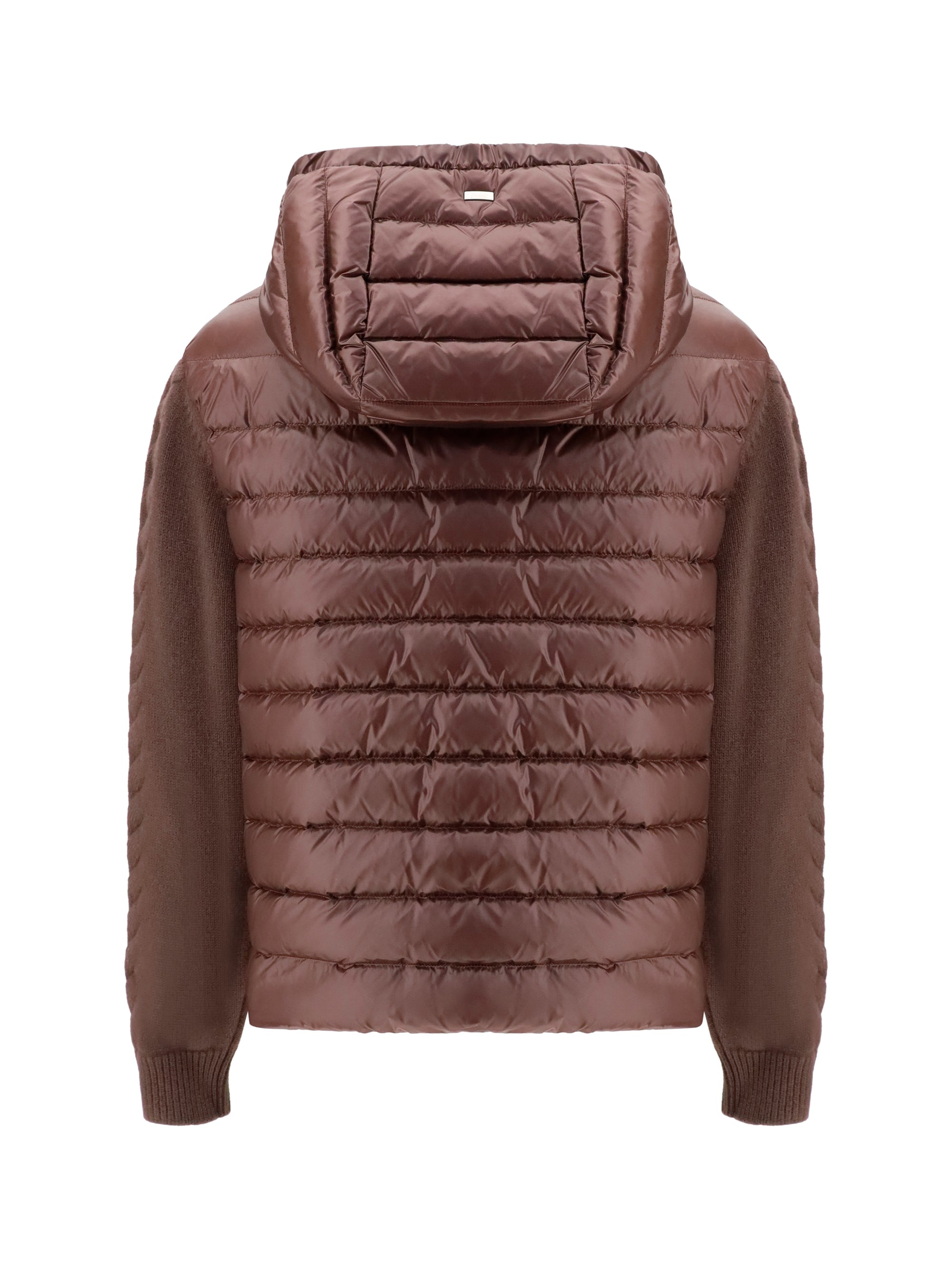 HERNO 42 down jacket with wool sleeves