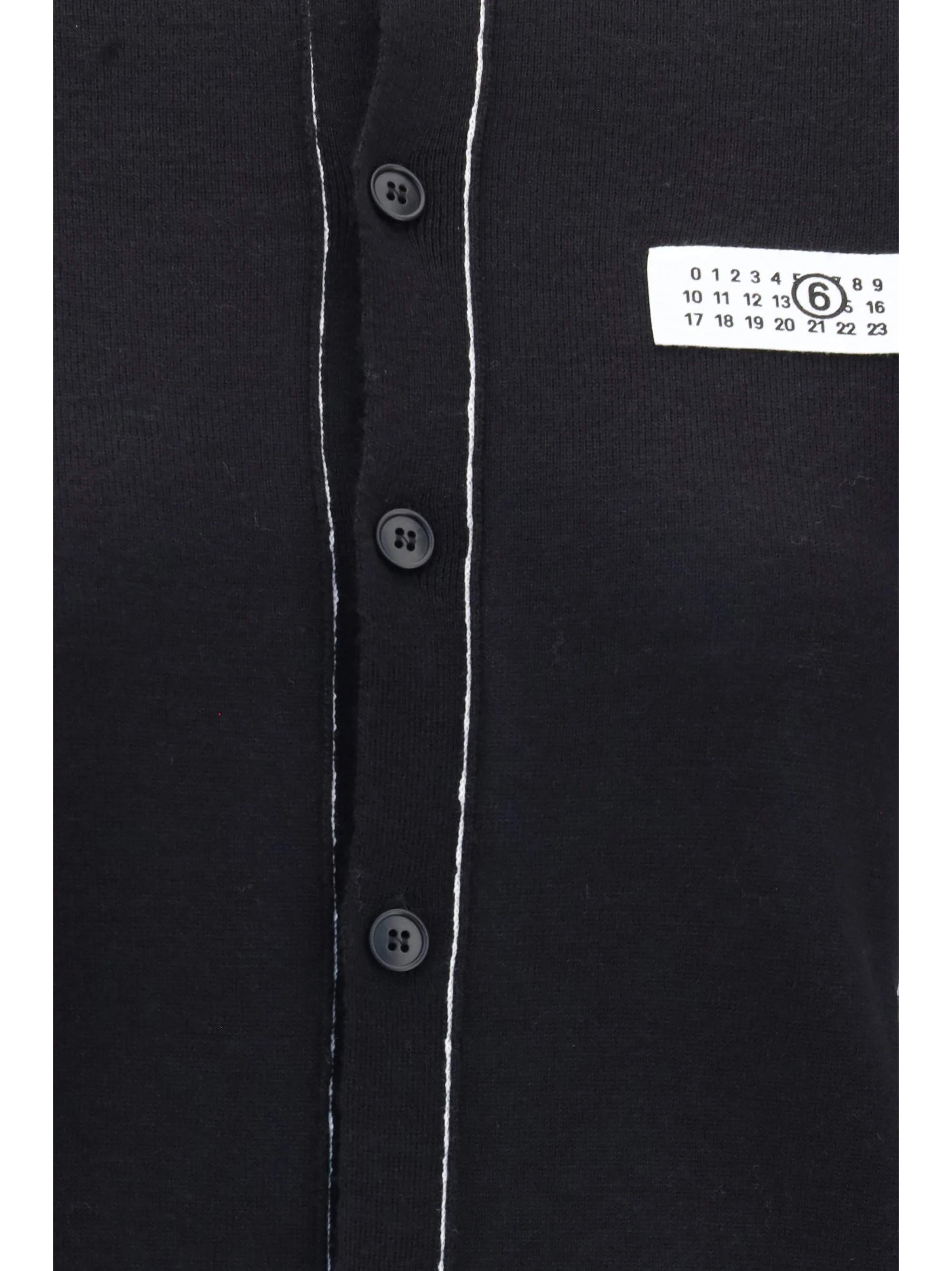 wool blend button cardigan