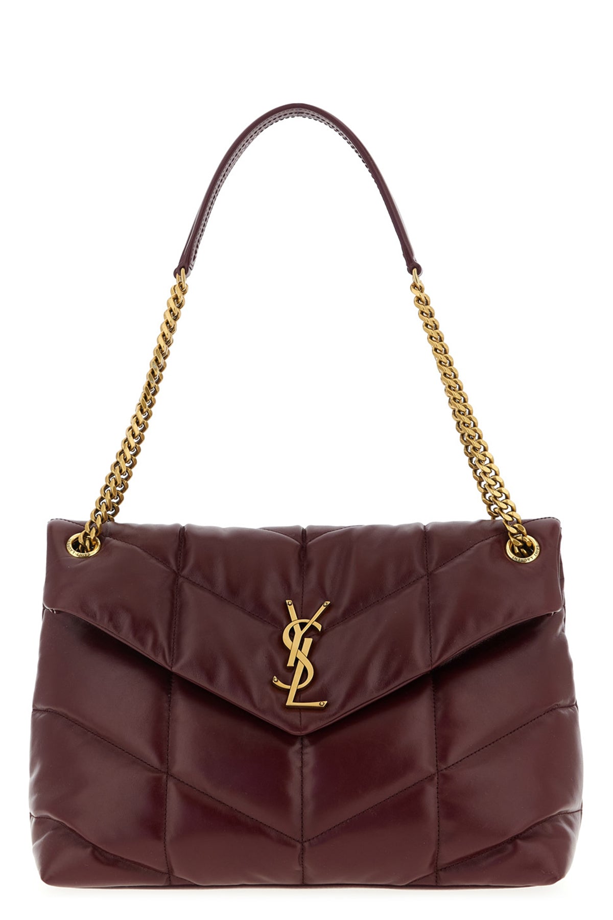 puffer nappa shoulder bag