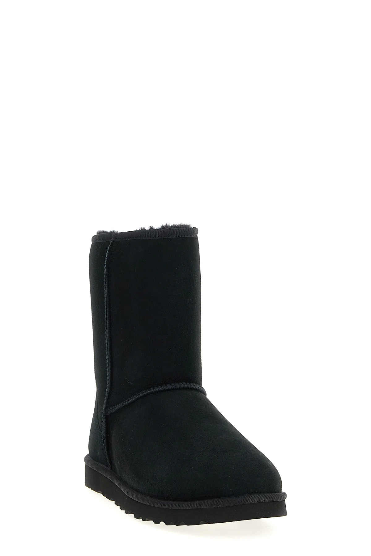 UGG 9 classic short suede and reverse sheepskin ankle boots